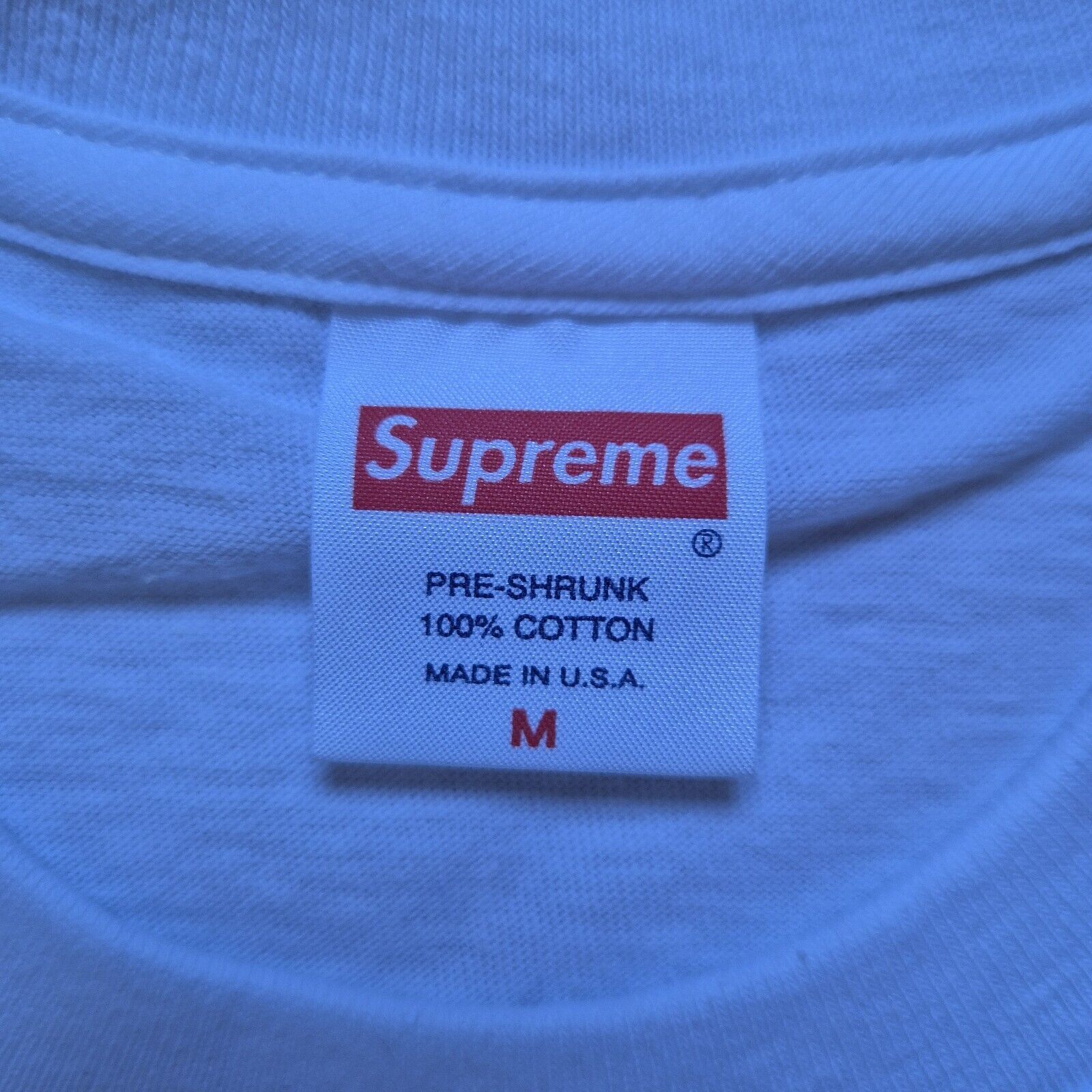 Supreme Supreme David Sims Tee Medium White F&F Brand New Size US M / EU 48-50 / 2 - 7 Thumbnail