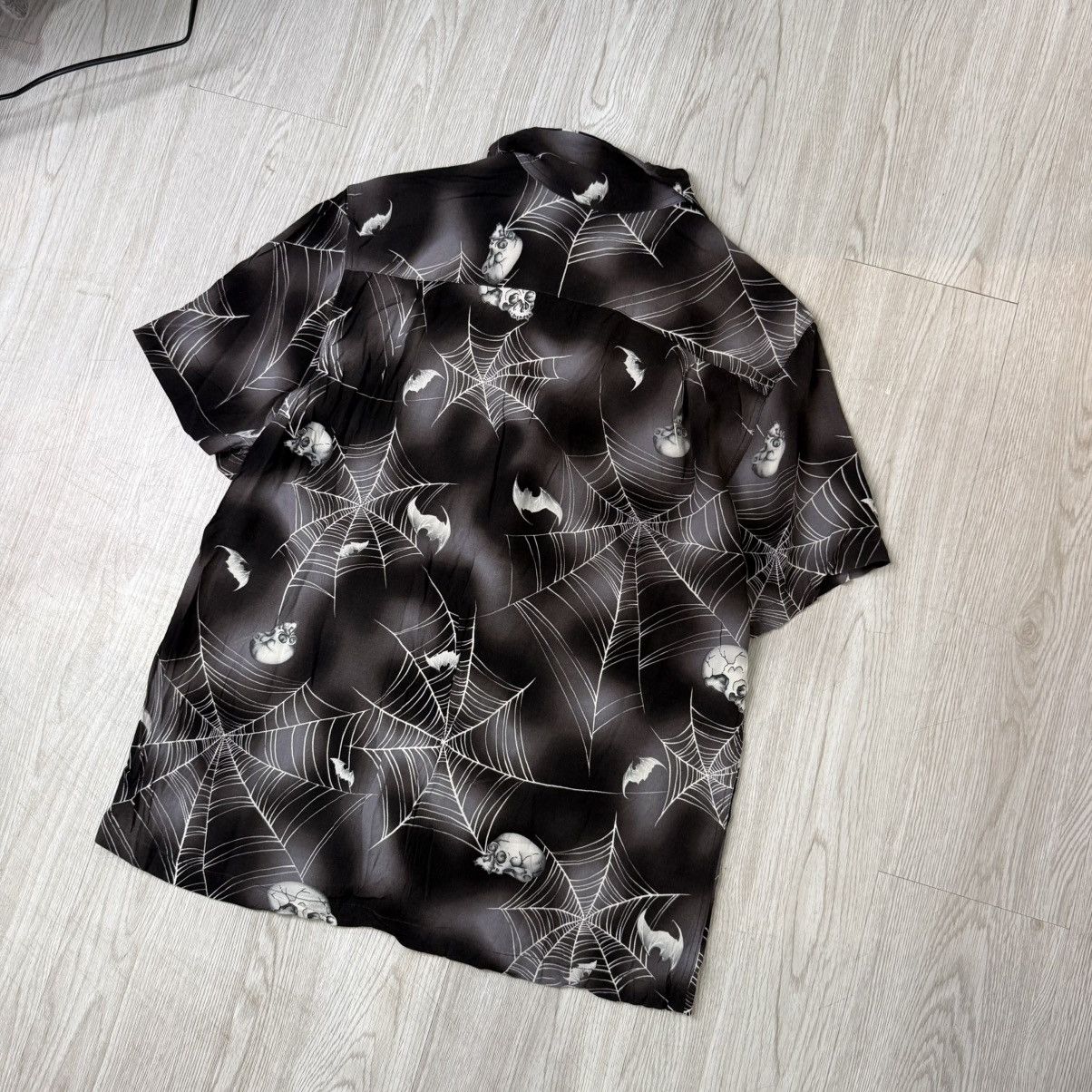 Japanese Brand Oniwa soto rayon button shirt hawaiian skeleton Size US L / EU 52-54 / 3 - 3 Thumbnail
