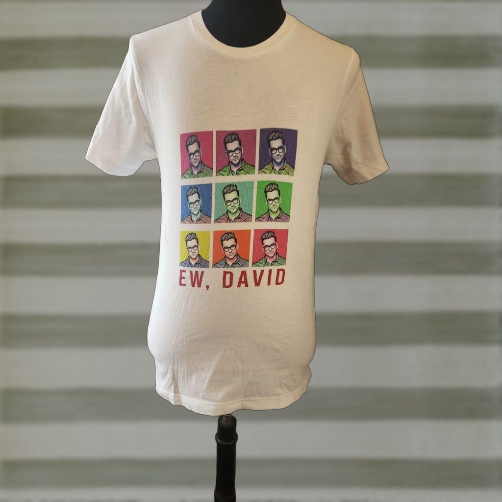 Vintage Unbranded Schitts Creek T-Shirt David White Short Sleeve Crew Neck M White Men's T-Shirt TV Graphic Print Size US M / EU 48-50 / 2 - 1 Preview