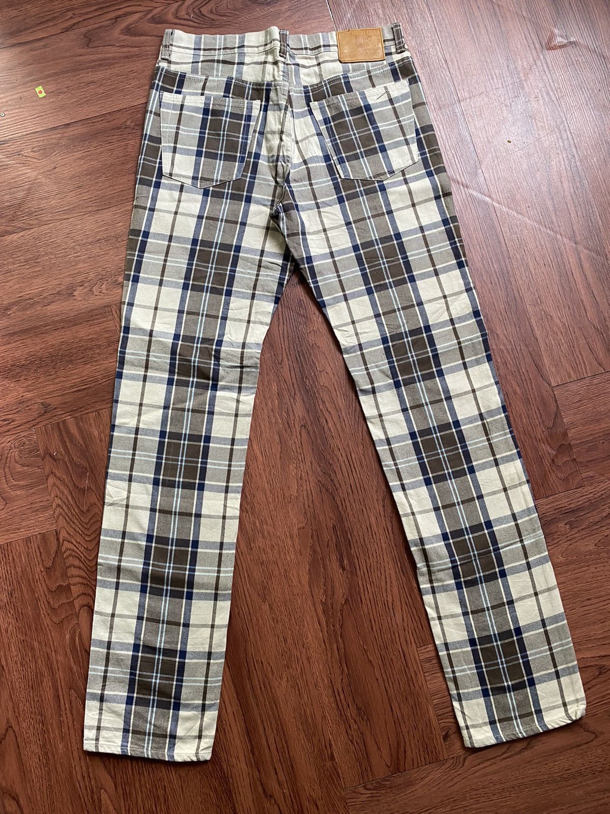 If Six Was Nine World Wide Love Checkers Pants Size US 32 / EU 48 - 2 Thumbnail