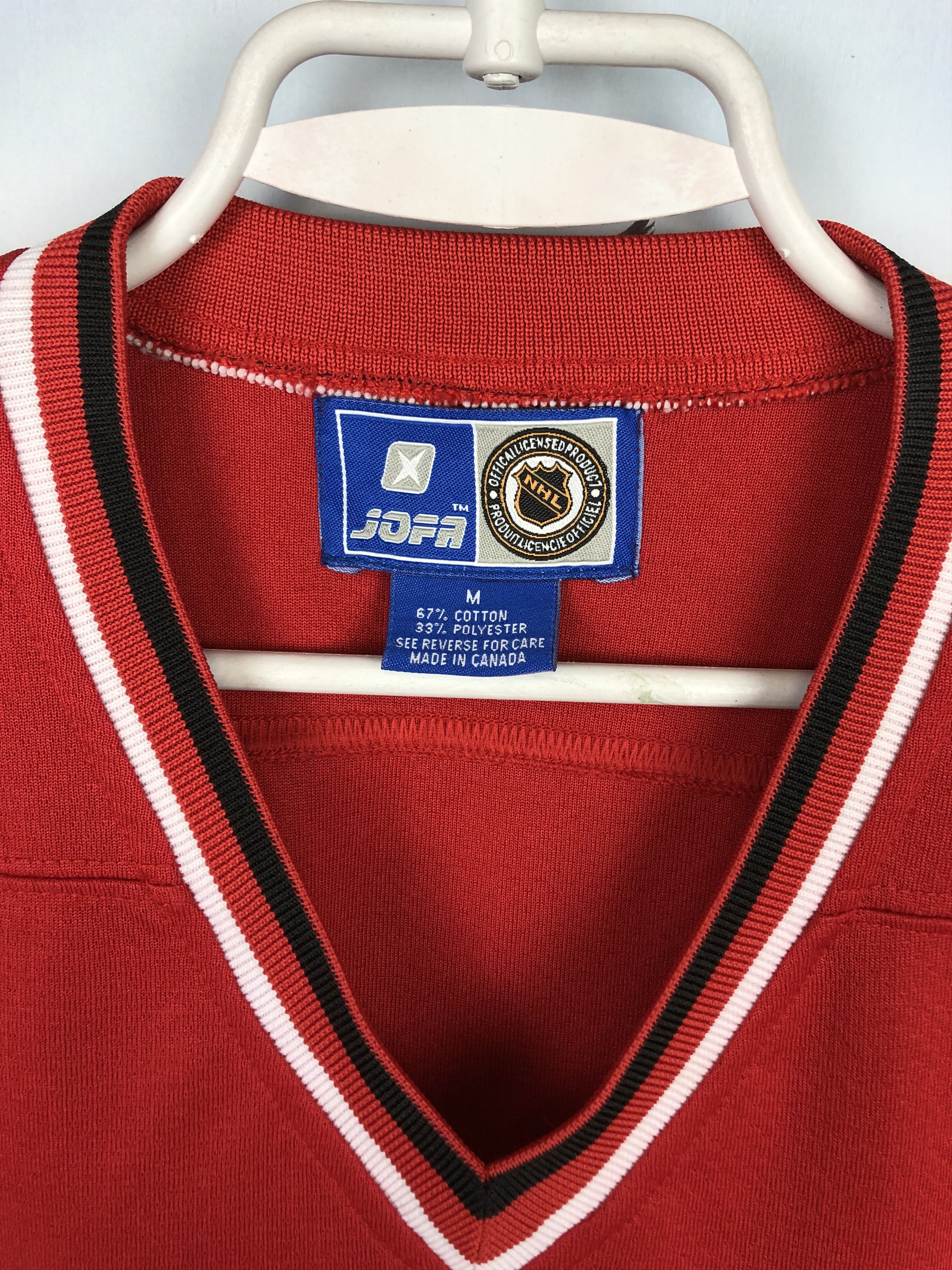 NHL Vintage 90's Ottawa Senators Hockey Jersey NHL Red Shirt Size US M / EU 48-50 / 2 - 8 Thumbnail