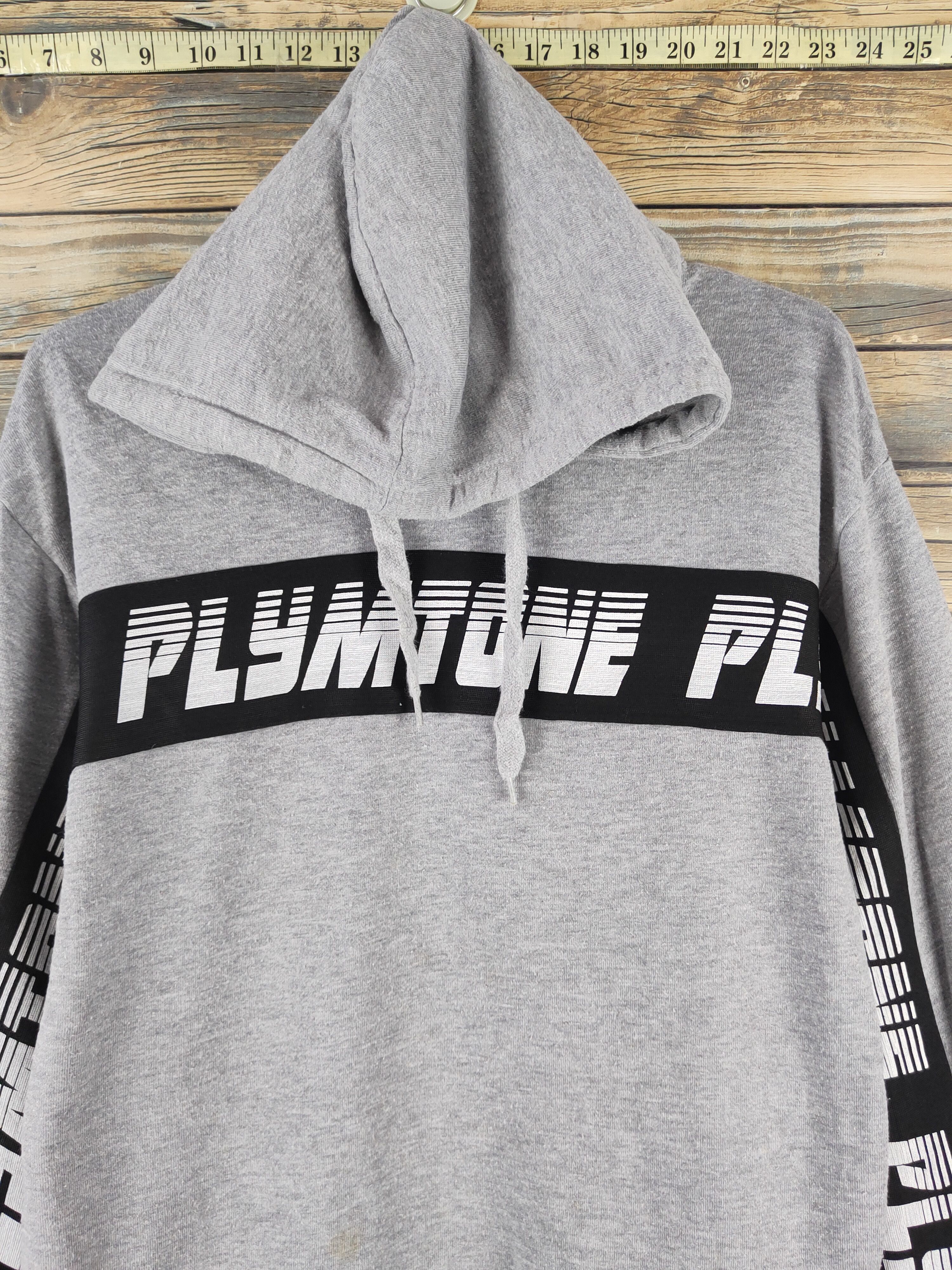 Japanese Brand DL Plymtone Gray Hoodie Sweatshirts #2729 Size M / US 6-8 / IT 42-44 - 2 Thumbnail