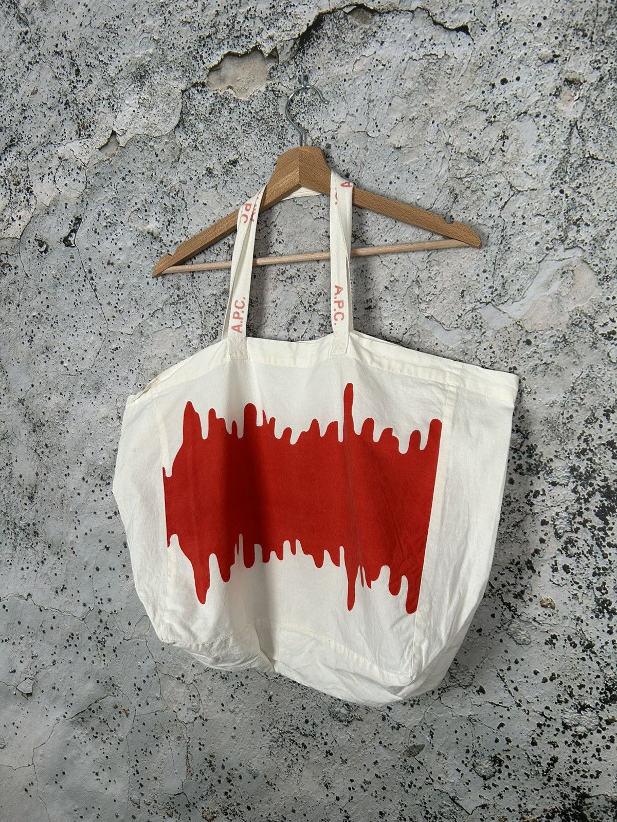 A.P.C. × Designer APC Paris Tote Bag Designer Archive Avant Garde Skate Size ONE SIZE - 2 Thumbnail