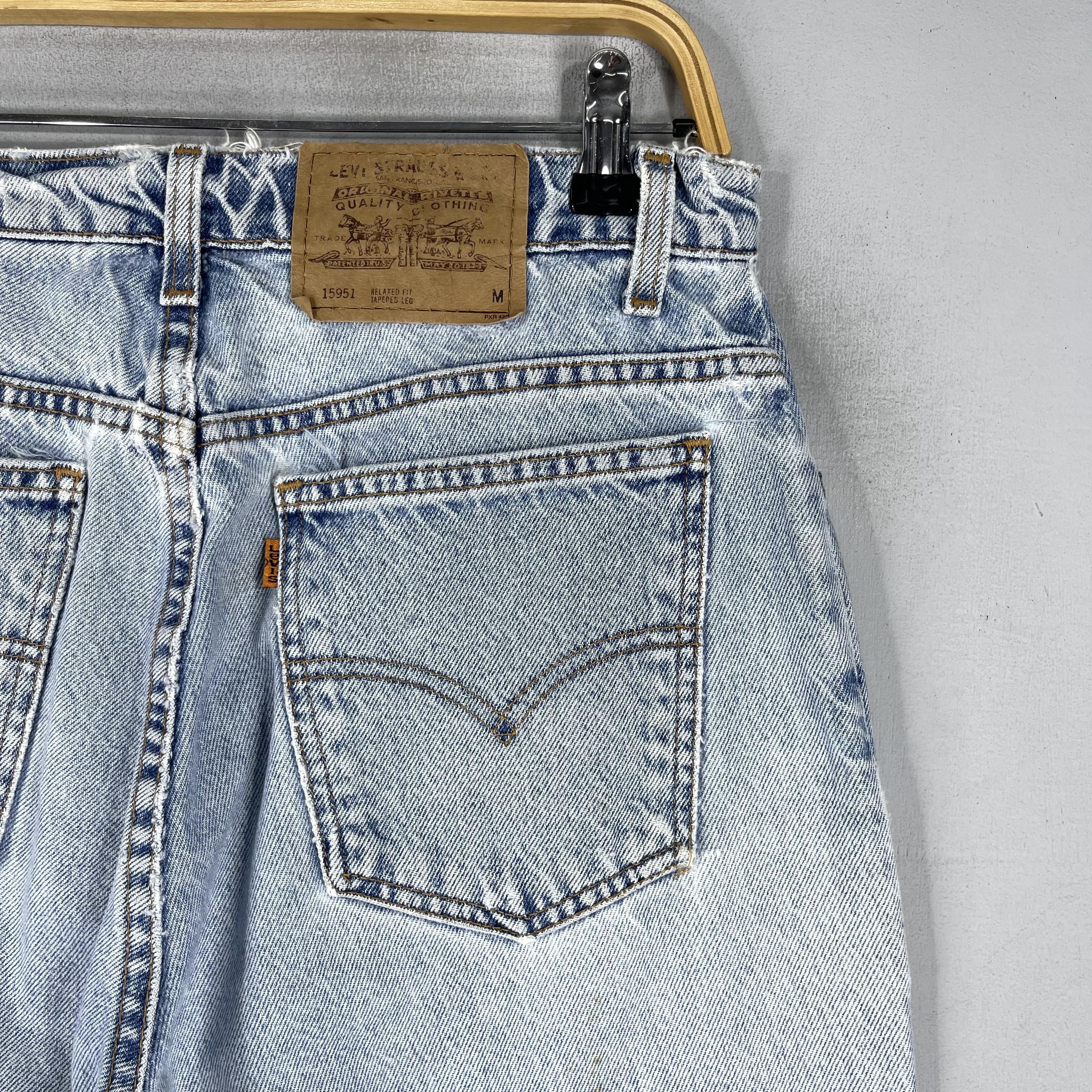 Levi's × Vintage W30 L30 Vintage Distressed Levis 951 Dirty Hourglass Jeans Size 30" / US 8 / IT 44 - 11 Thumbnail