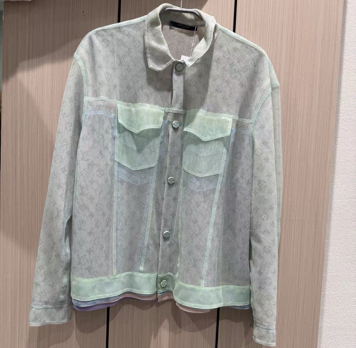 Louis Vuitton Louis Vuitton Organza Macaron Full Print Jacket J42 Size US M / EU 48-50 / 2 - 1 Thumbnail