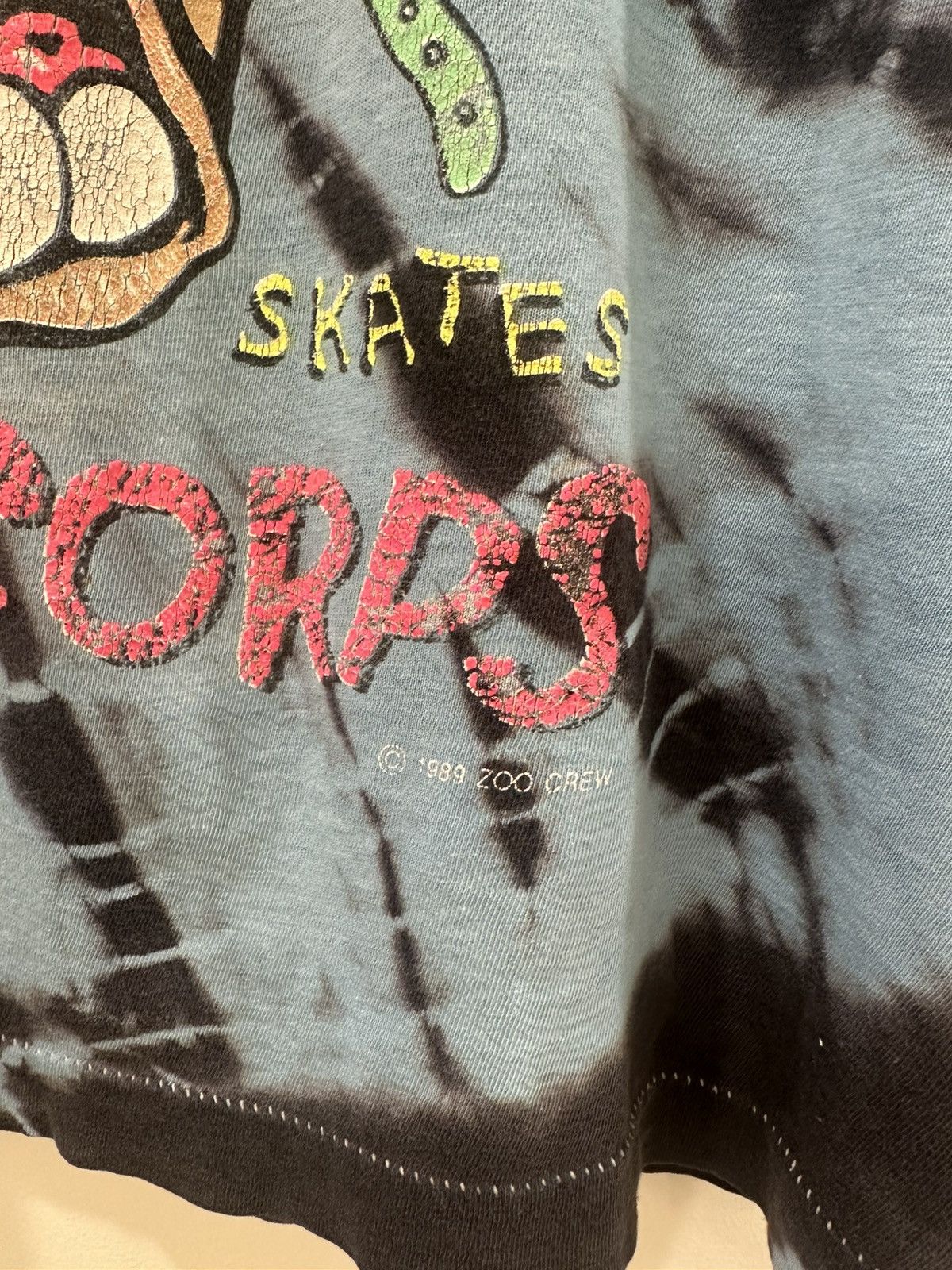 Zoo York Vintage Powell Zoo York 1989 Skate gang Skull Skateboard Tee Size US S / EU 44-46 / 1 - 3 Thumbnail