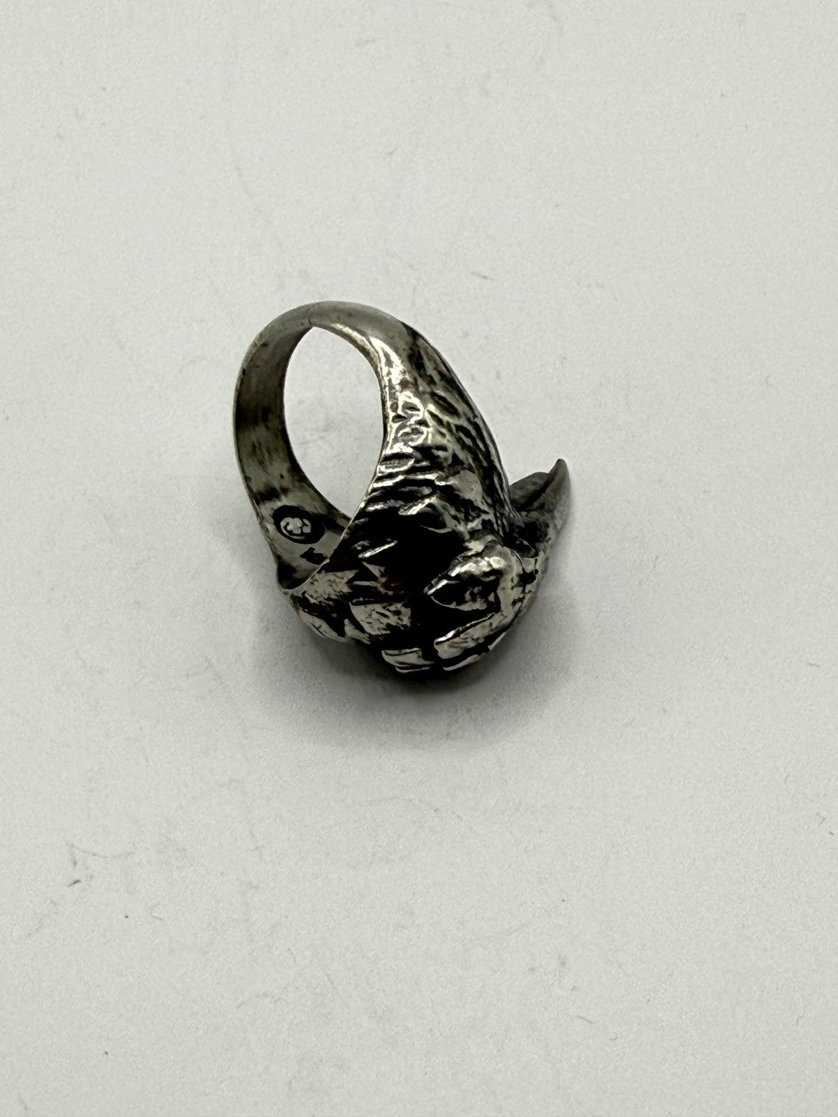 Seditionaries Alchemy 90s raven ring biker/goth chrome erd Size ONE SIZE - 3 Thumbnail