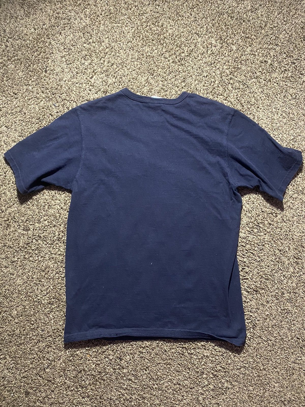 Champion × Vintage Blue Big Logo Champion tee Size US M / EU 48-50 / 2 - 2 Thumbnail