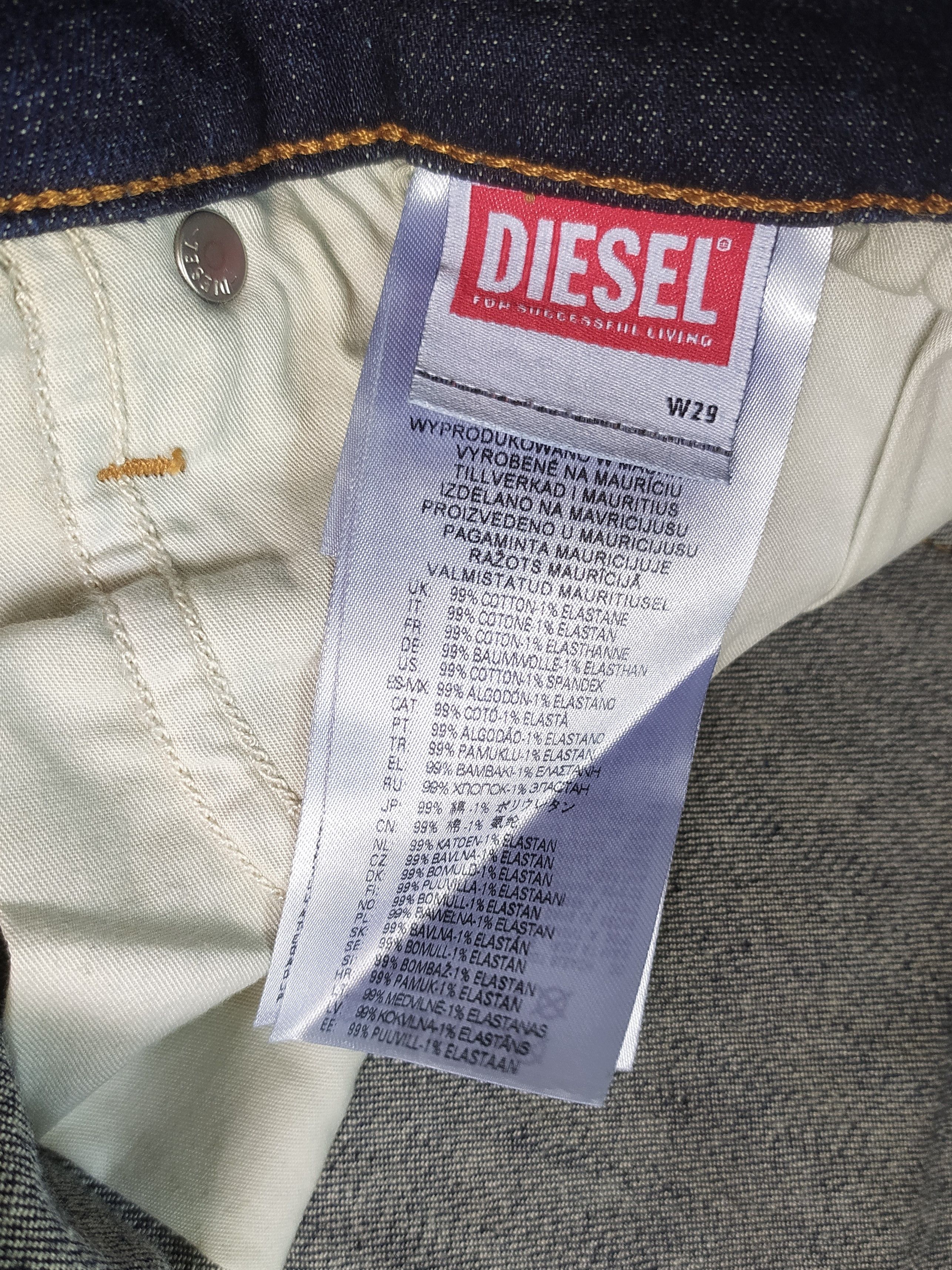 Diesel Diesel Tepphar-X Men's jeans Free Worldwide Shipping T/ 9819 Size US 32 / EU 48 - 7 Thumbnail