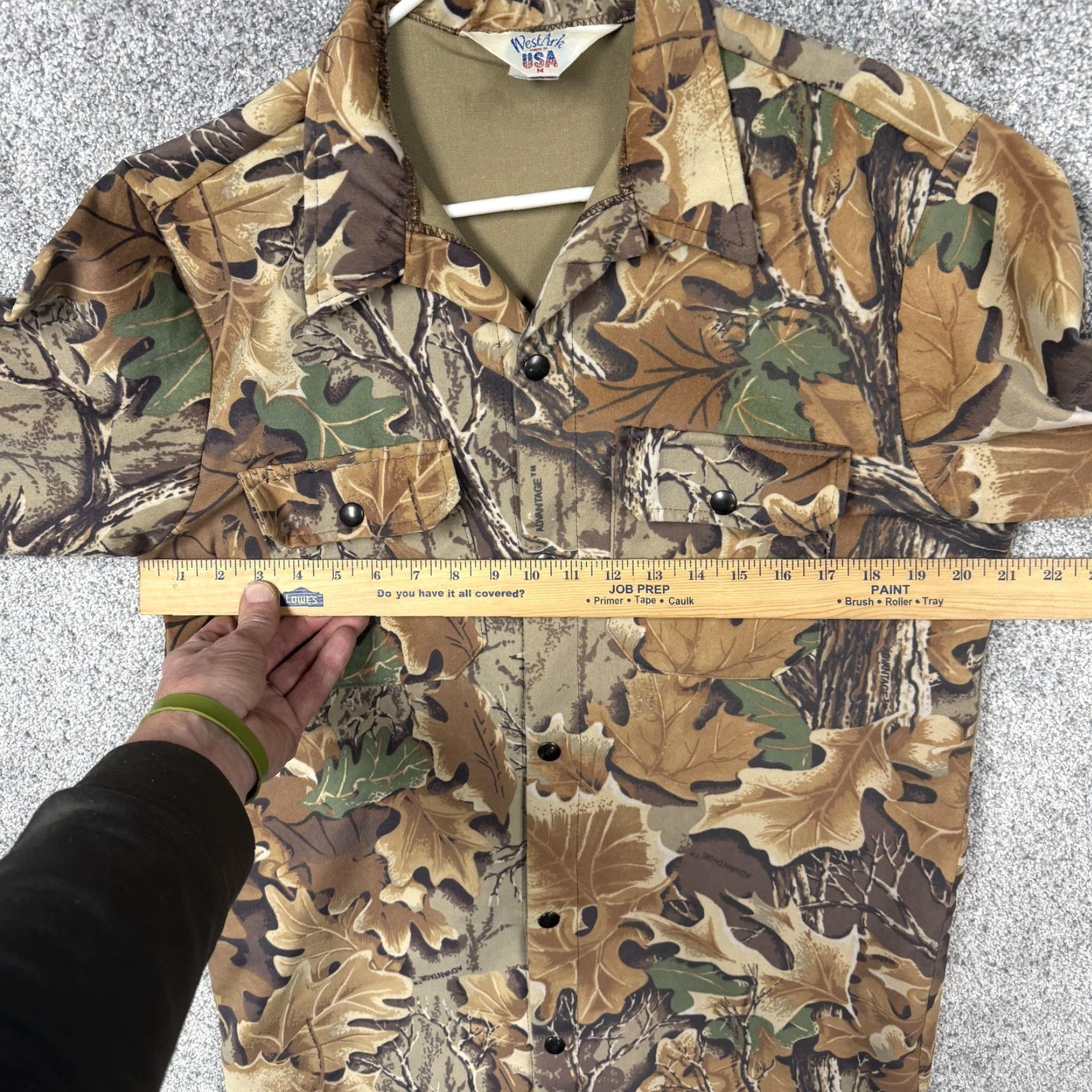 Vintage VINTAGE WestArk Jacket Mens M Brown Green Camo Hunting Gorpcore USA 99600 PS Size US M / EU 48-50 / 2 - 4 Thumbnail