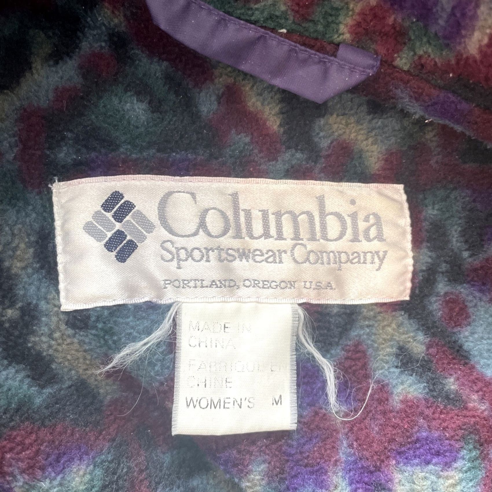 Etro VINTAGE Columbia Womens Jacket Ski Full Zip Hooded Pockets Size M Teal Size M / US 6-8 / IT 42-44 - 4 Thumbnail