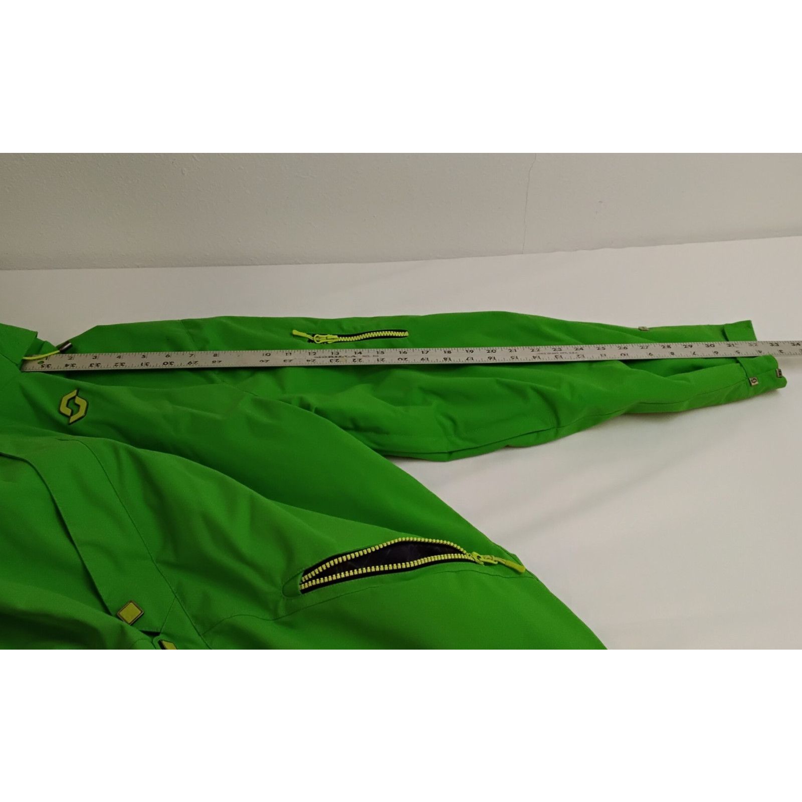 Other Scott Ski Jacket Men's XL Green Hooded Full Zip Waterproof Size US XL / EU 56 / 4 - 11 Thumbnail