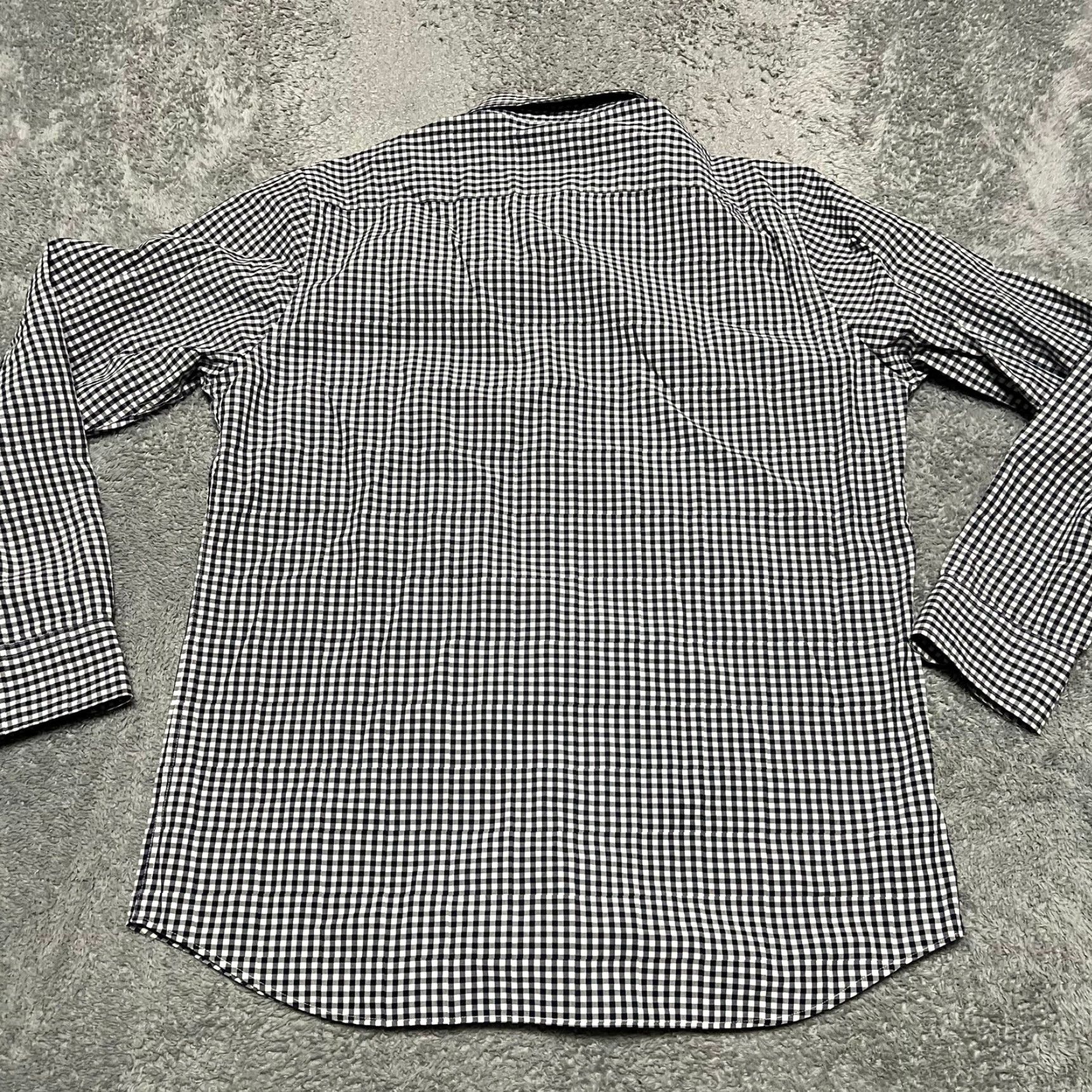 UNTUCKit UNTUCKit Shirt Mens XXL Blue Check Plaid Long Sleeve Button Size US XXL / EU 58 / 5 - 2 Thumbnail