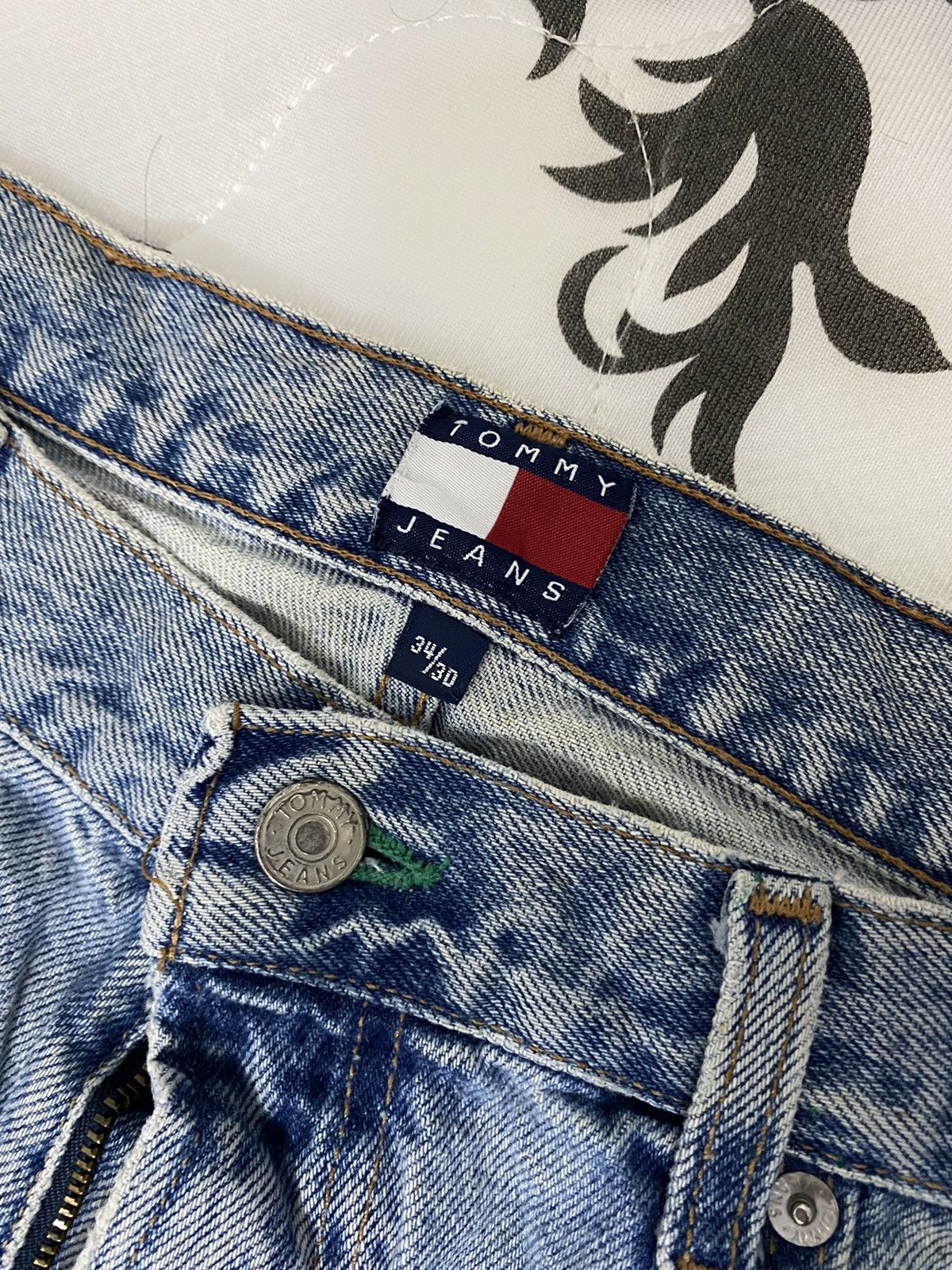 Tommy Hilfiger × Tommy Jeans × Vintage Vintage Tommy Jeans Size US 34 / EU 50 - 4 Thumbnail
