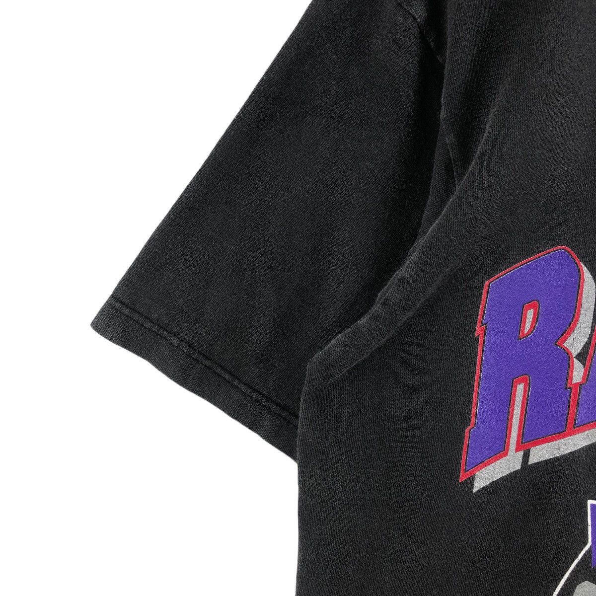 NBA × Nutmeg × Vintage Pick!! Vtg 1994 NBA TORONTO RAPTORS By Nutmeg Top Tee Tshirt Size US L / EU 52-54 / 3 - 10 Thumbnail