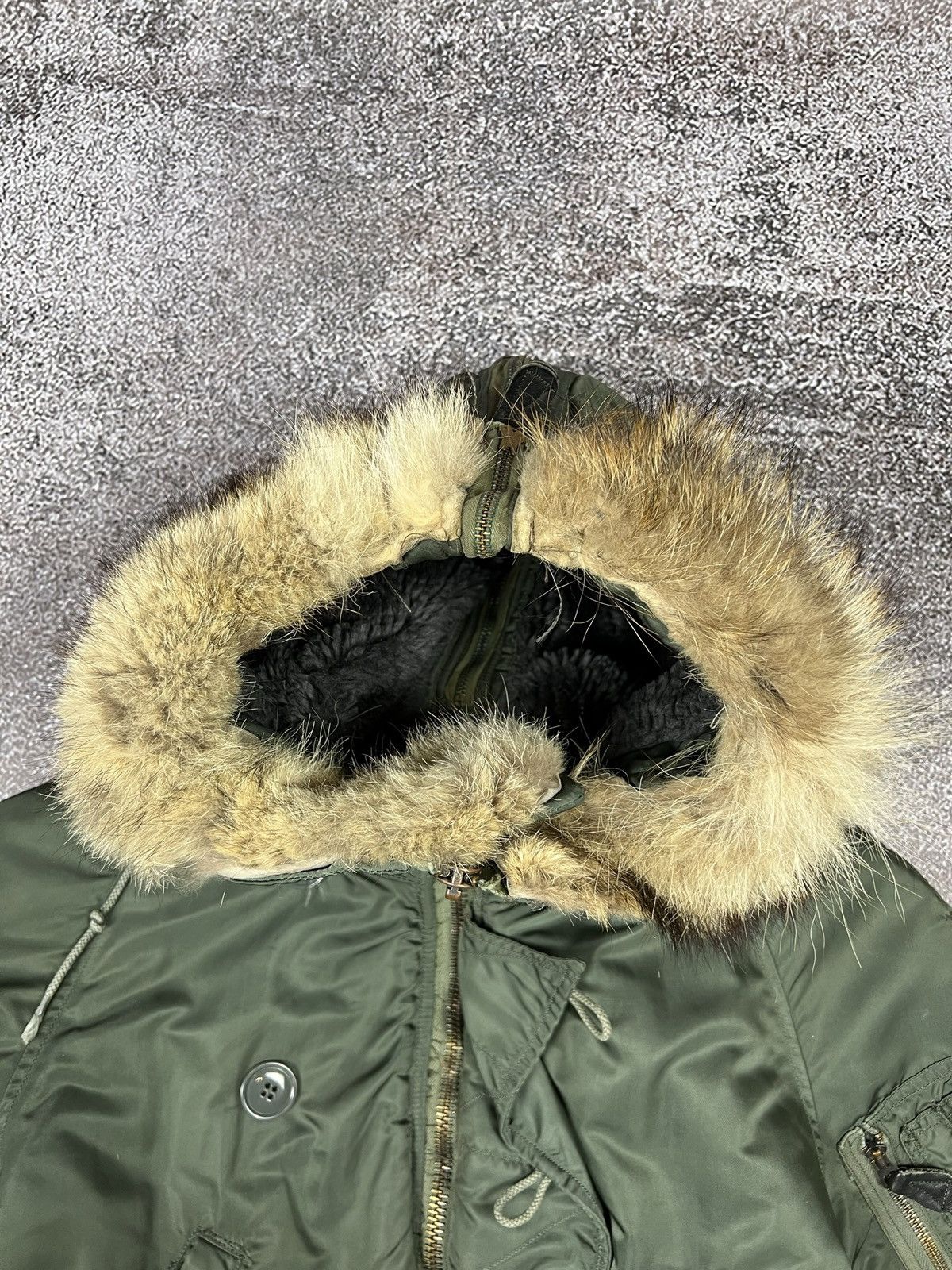 Alpha Industries × If Six Was Nine × Vintage 60s Alpha Industries N-2B coyote fur flight bomber jacket Size US S / EU 44-46 / 1 - 4 Thumbnail