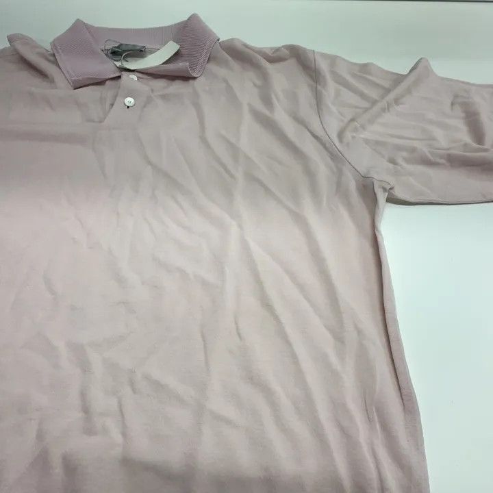 Dior Dior Dior Men's Long Sleeve Polo Shirt in Pink 0079-2507 Size US L / EU 52-54 / 3 - 7 Thumbnail