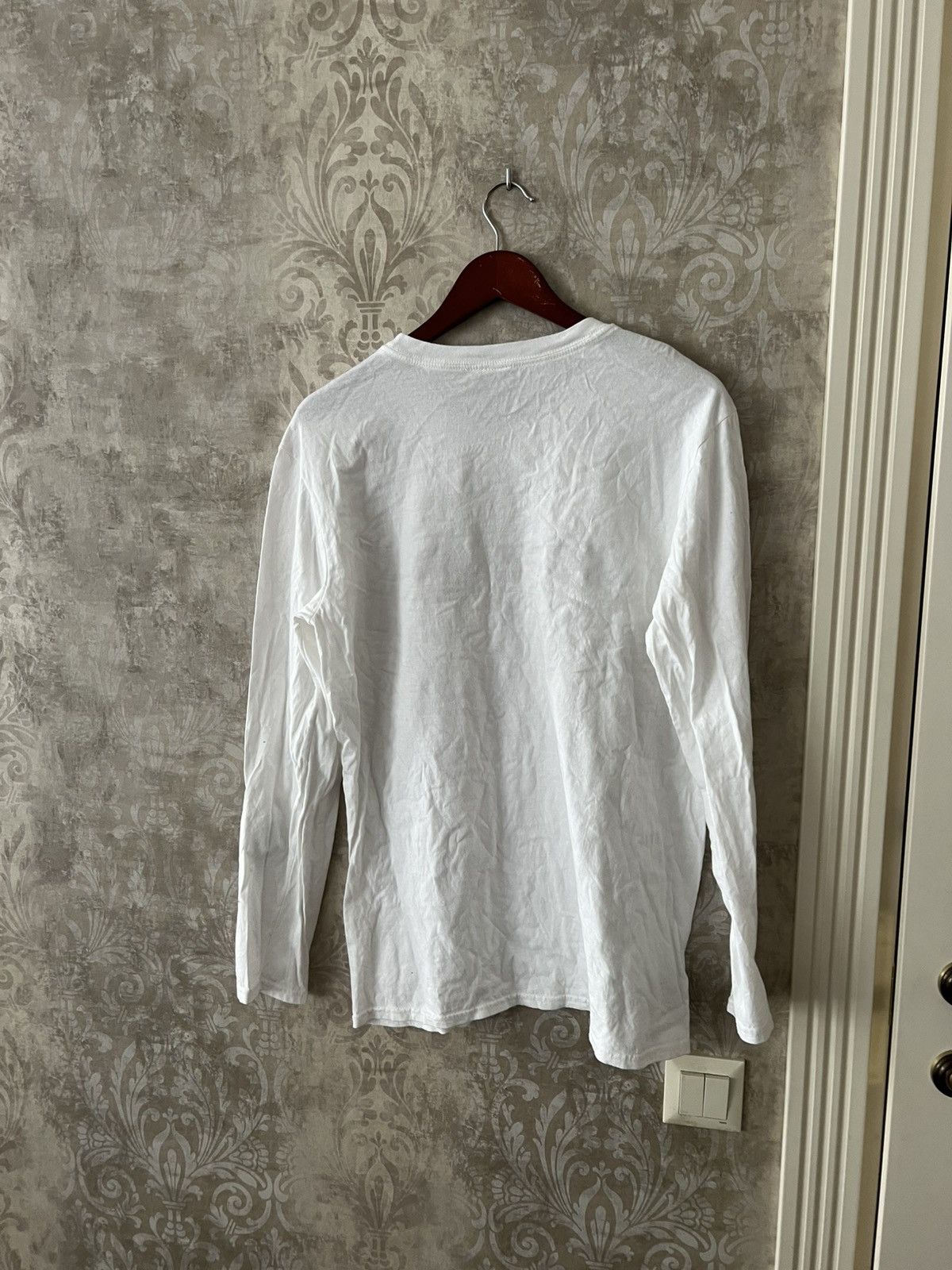 Vintage Vintage Style Long Sleeve Scream Graphic Tee White Size US L / EU 52-54 / 3 - 9 Thumbnail