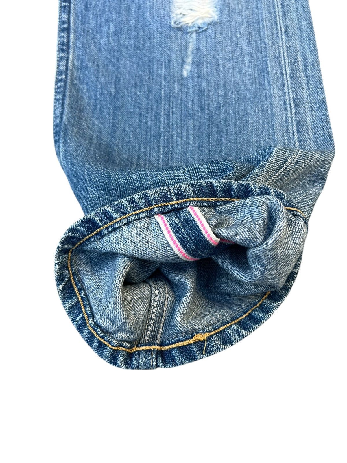 Fragment Design × Levi's × Swarovski 2001 Levi’s Fenom Fragment Design Swarovski Selvedge Jeans Size US 30 / EU 46 - 20 Thumbnail