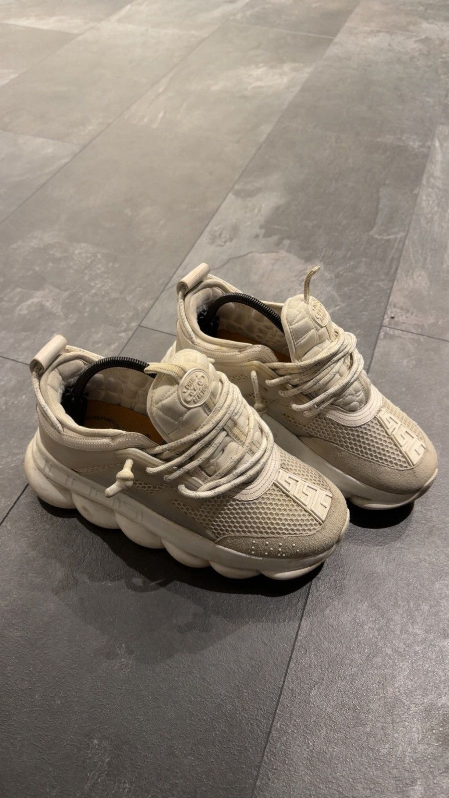 Versace Versace chain reaction White Size US 8 / EU 41 - 5 Thumbnail