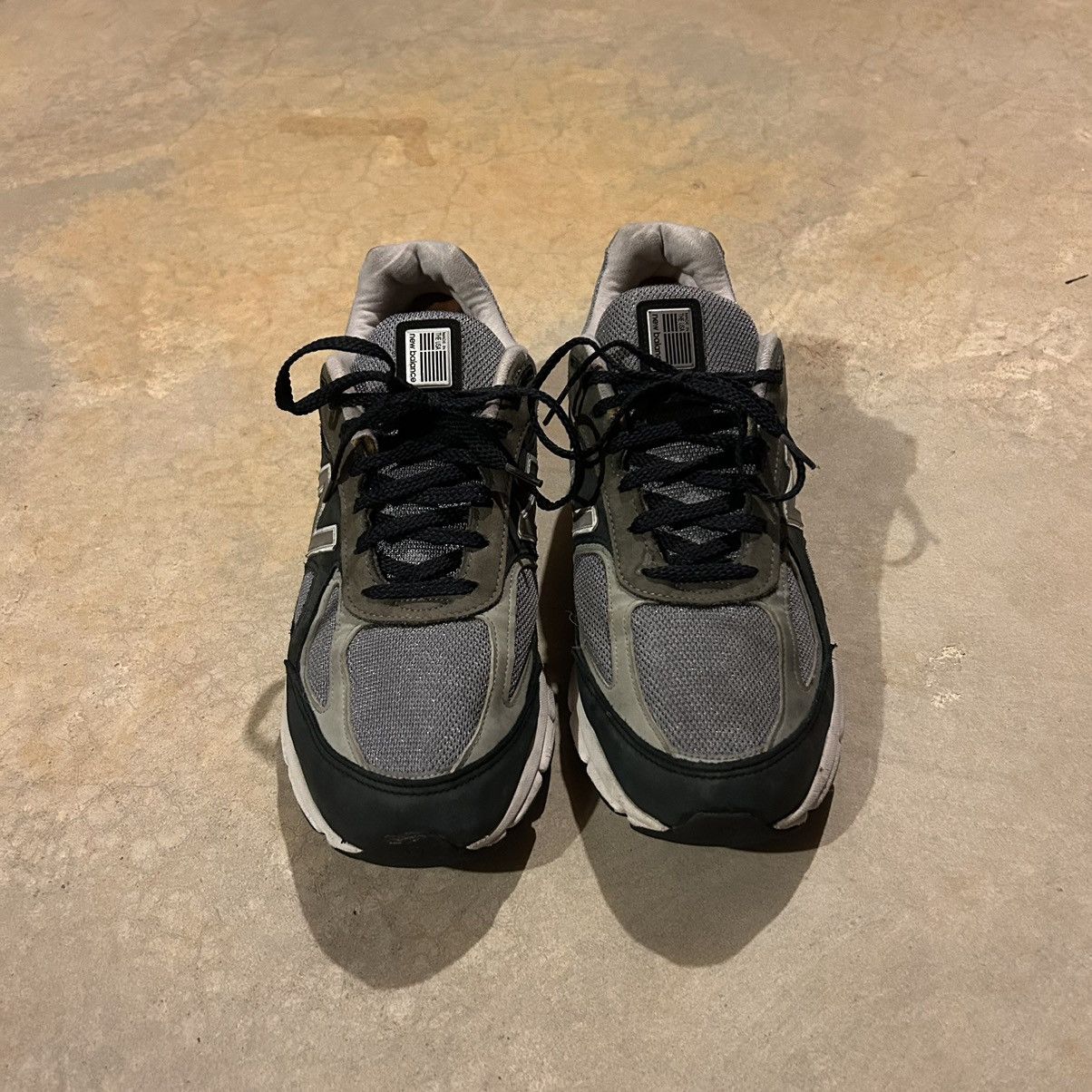 New Balance New Balance 990v4 Silver Mink 2017 US 12.5 Made in USA 🇺🇸 Size US 12.5 / EU 45-46 - 3 Thumbnail