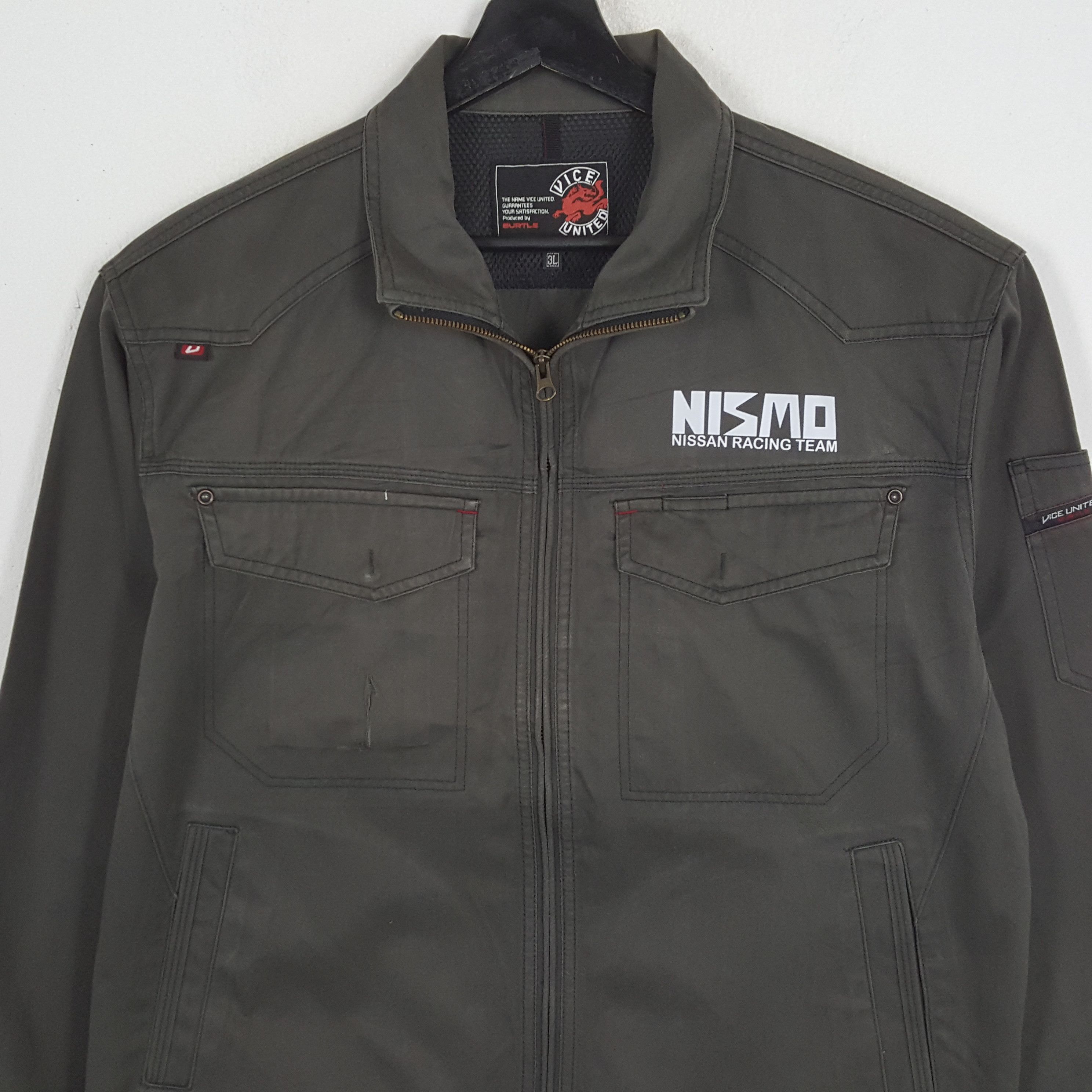 Japanese Brand × Vintage NISMO NISSAN RACING TEAM Motorsports Custom Art Jacket Size US L / EU 52-54 / 3 - 4 Thumbnail
