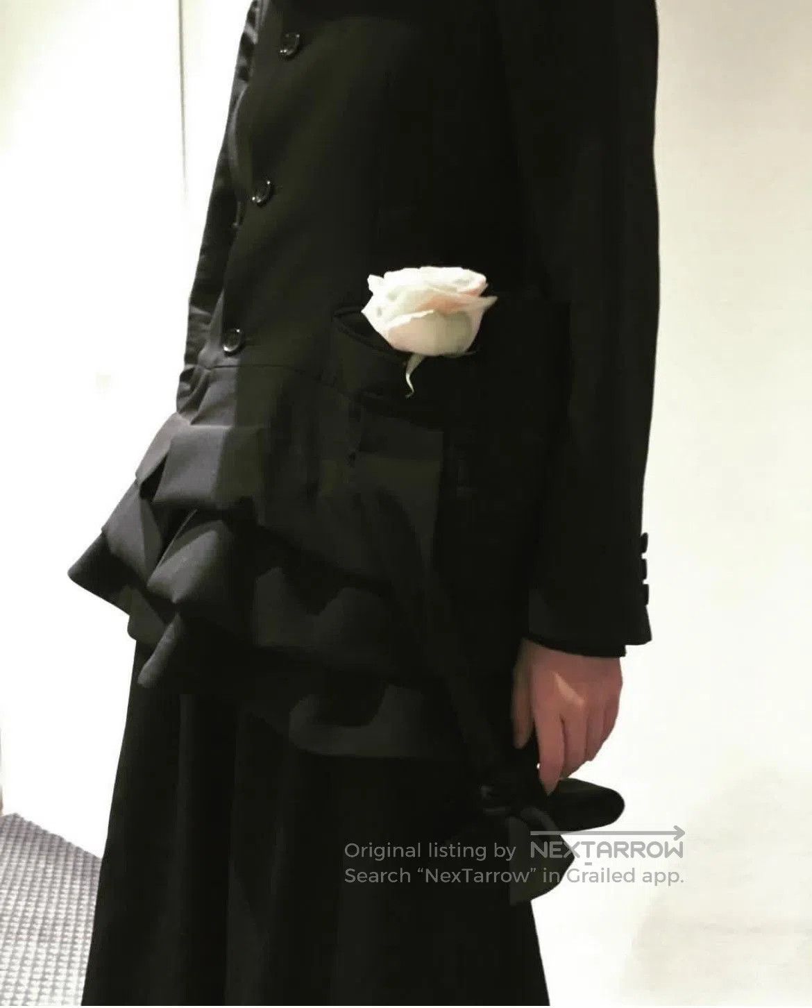 Comme des Garcons Comme des Garçons Wool Belted Blazer XS. Size XS / US 0-2 / IT 36-38 - 8 Thumbnail
