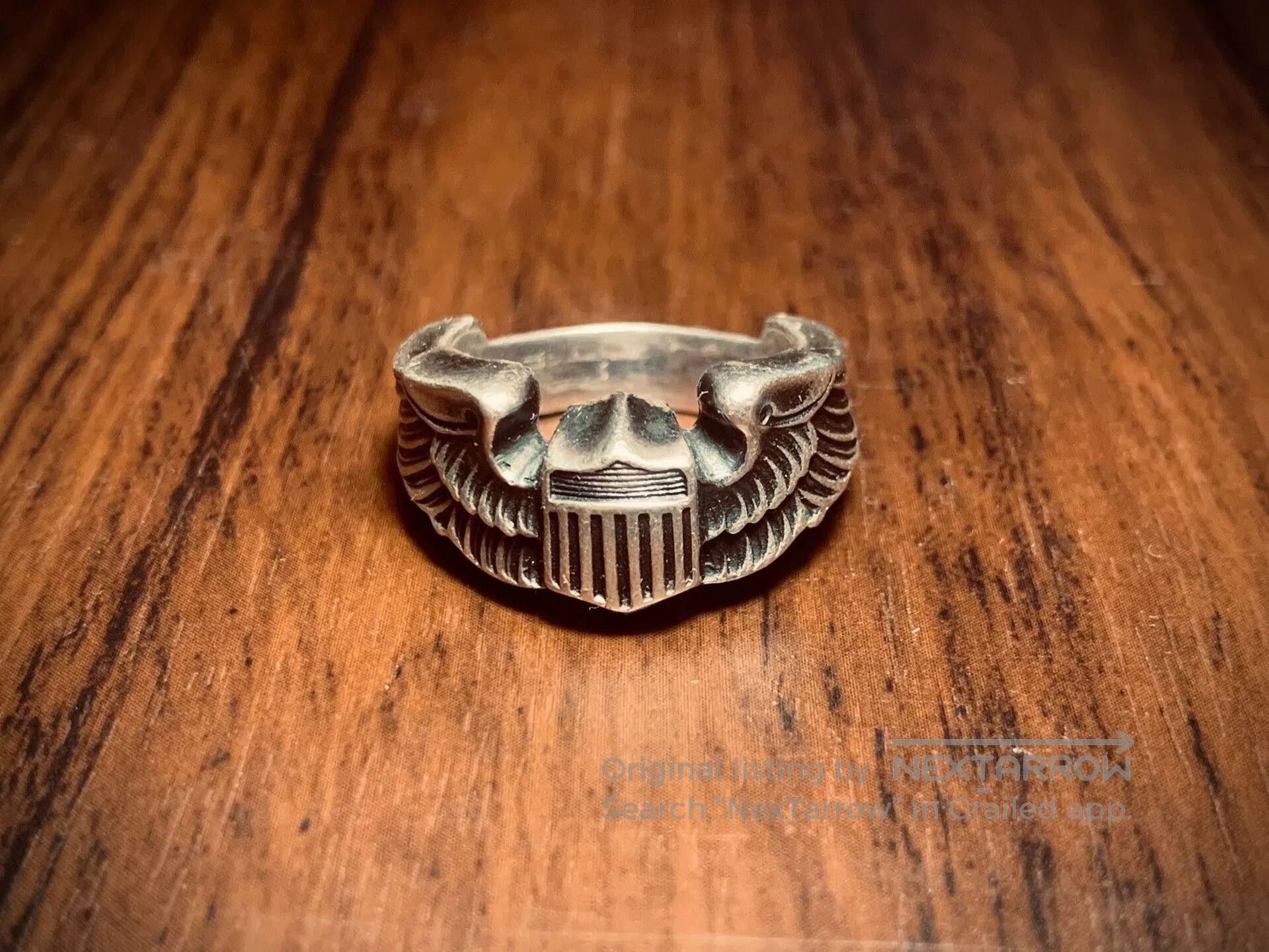 The Real McCoy's The Real McCoy's USAF Pilot Ring. Size ONE SIZE - 6 Thumbnail