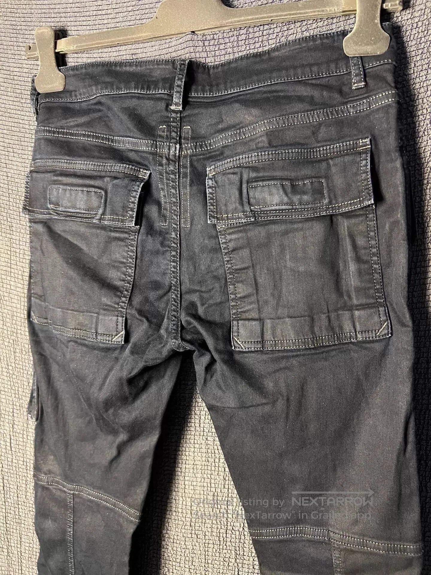 Rick Owens Black Cargo Utility Pants Size 30. Size US 30 / EU 46 - 5 Thumbnail