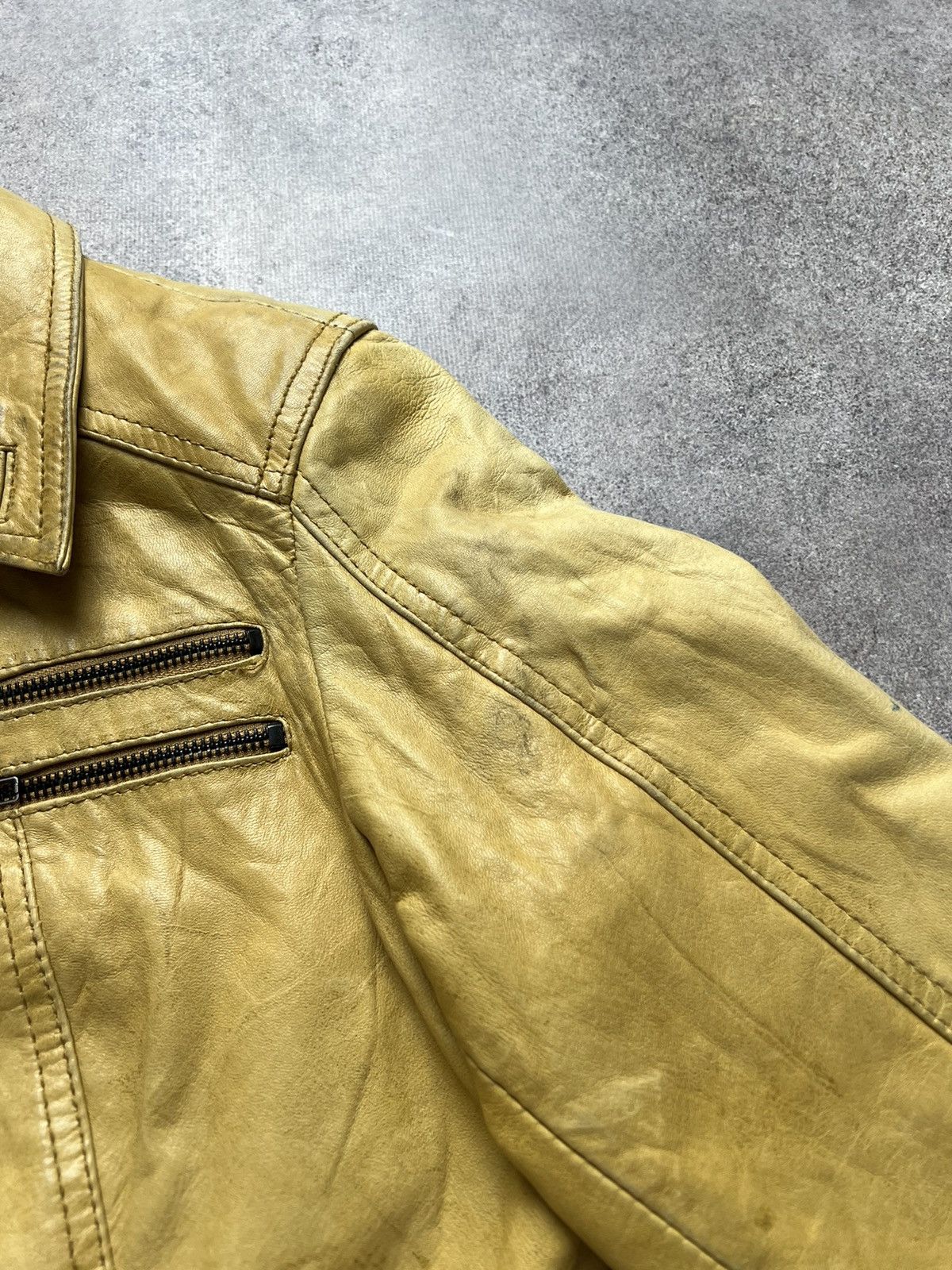 GOOSECRAFT × Vintage Goosecraft vintage leather jacket Size US L / EU 52-54 / 3 - 4 Thumbnail