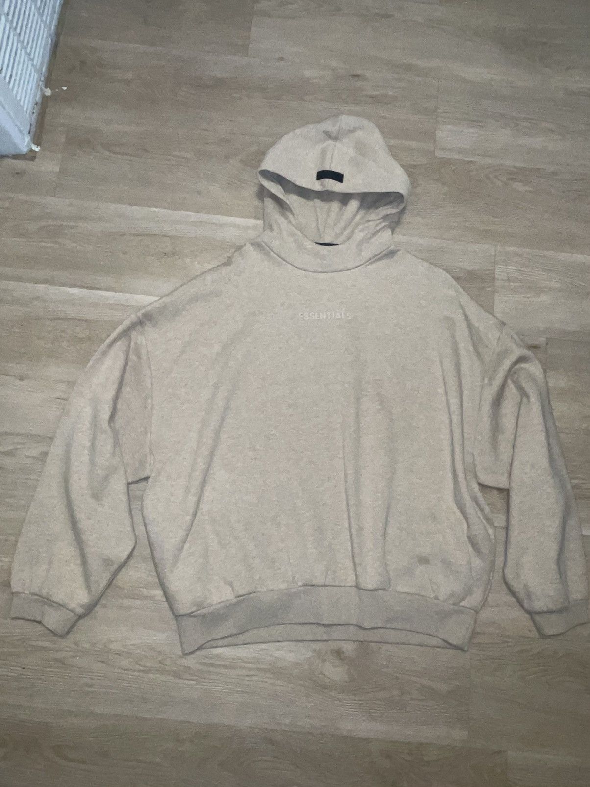 Essentials FOG ESSENTIALS OATMEAL PULLOVER HOODIE Size US L / EU 52-54 / 3 - 2 Thumbnail