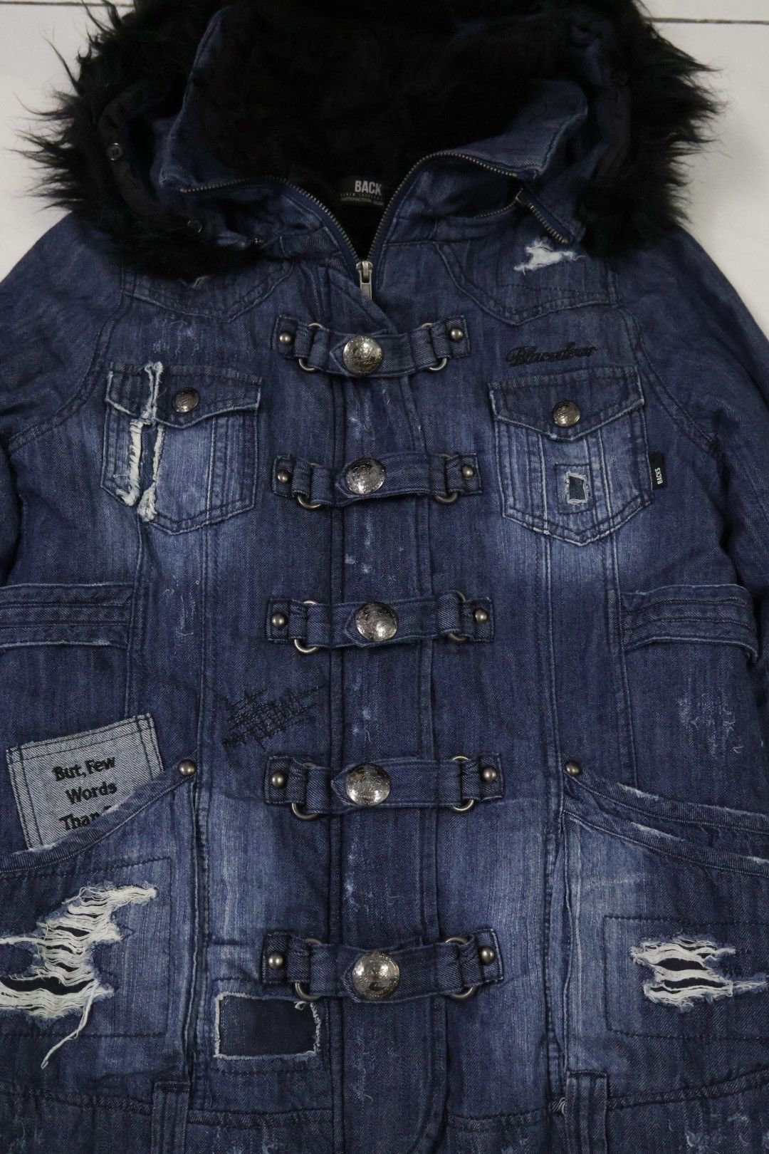 If Six Was Nine Backs Punk Jacket Y2k Size US S / EU 44-46 / 1 - 3 Thumbnail