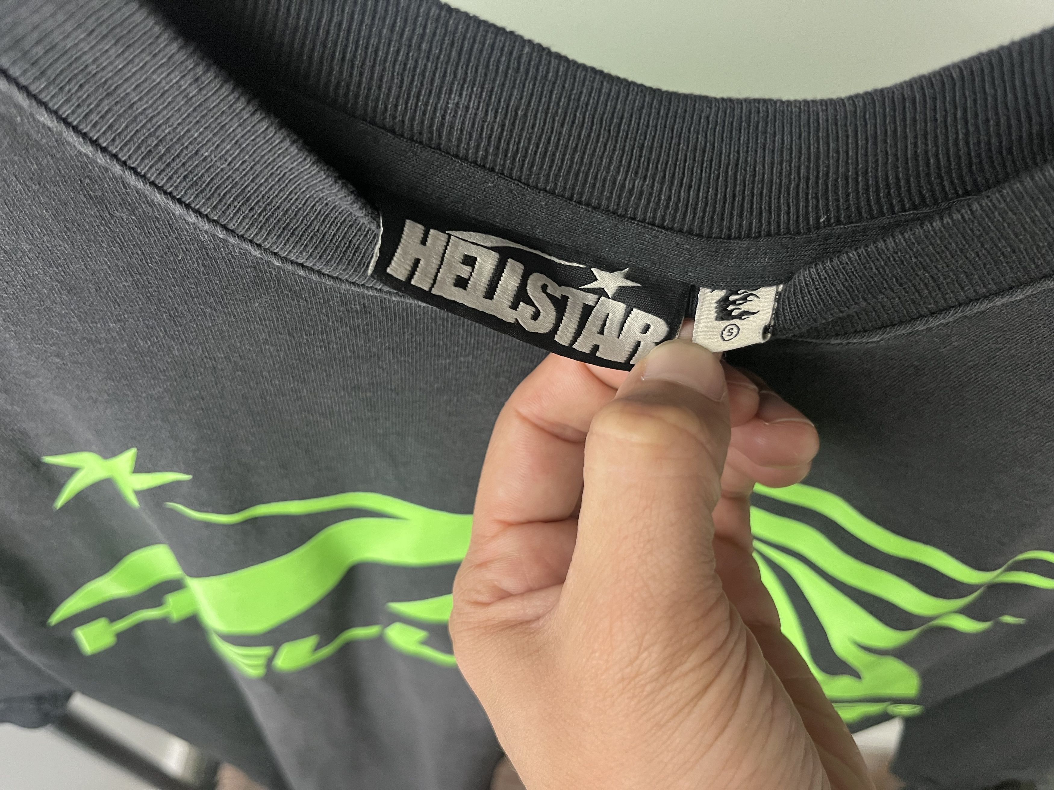 HELLSTAR Hellstar Sports Lime Green Gel Tee Size US S / EU 44-46 / 1 - 3 Thumbnail