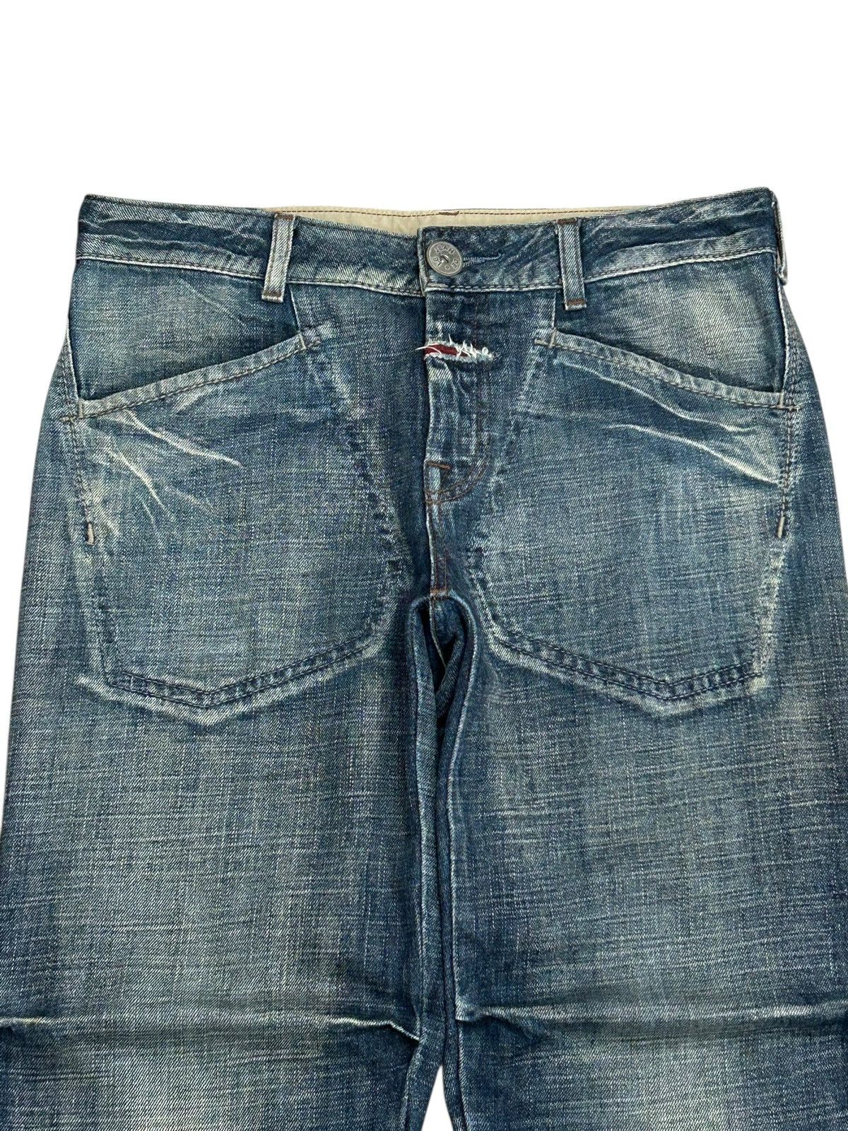 Marithe + Francois Girbaud Marithe Francois Girbaud Baggy Loose Fit Double Knee Pocket Size US 31 - 7 Thumbnail