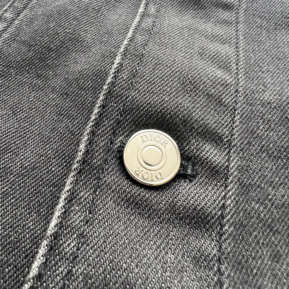 Club Sorayama × Dior christian Dior oblique x sorayama denim jacket black grey 50 Size US M / EU 48-50 / 2 - 11 Thumbnail