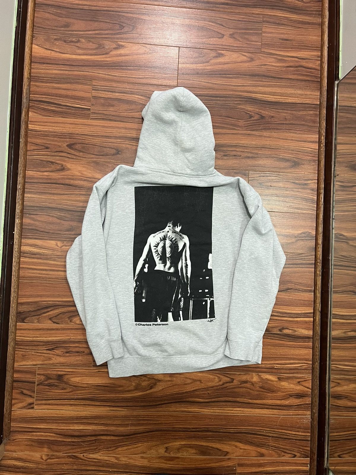 Pleasures Pleasures Low Self Opinion Rollins Band Hoodie Size US XL / EU 56 / 4 - 2 Thumbnail