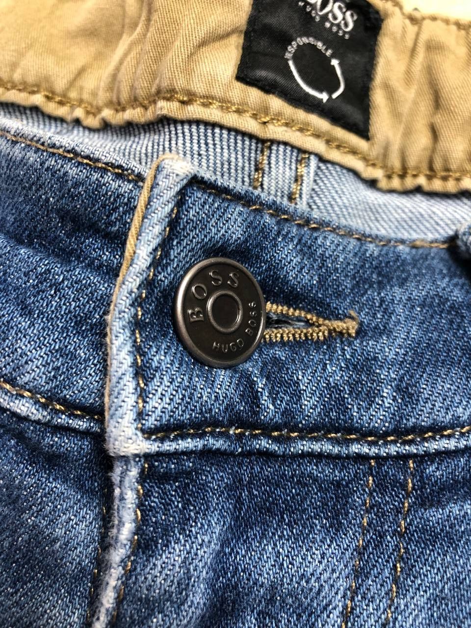 Hugo Boss × Vintage Hugo Boss Orange Regular Fit Cotton Denim Jeans Vintage Size US 33 - 6 Thumbnail