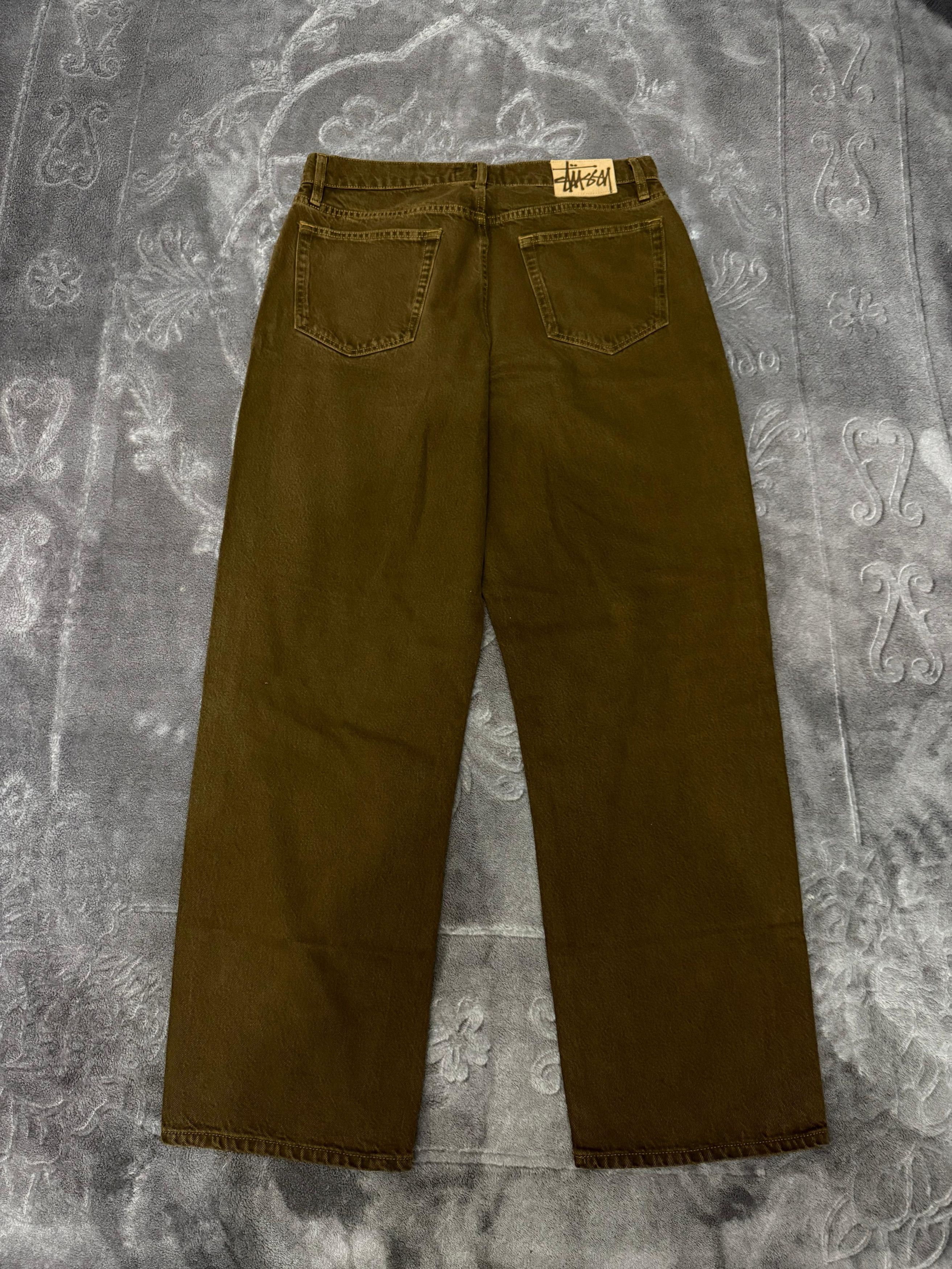 Stussy CC28 Mushroom Denim Jeans in Brown Size US 30 / EU 46 - 1 Thumbnail