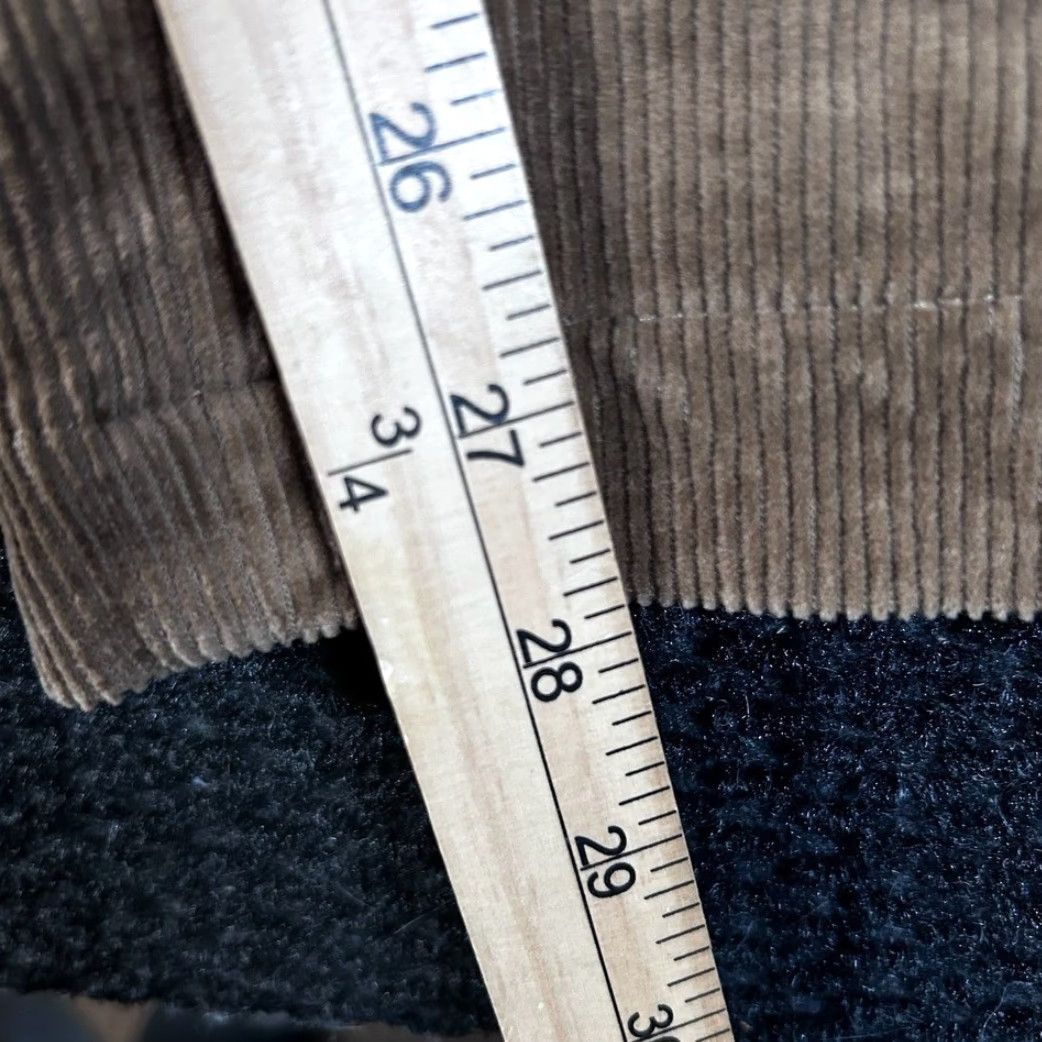 Uniqlo Uniqlo Corduroy Pants Mens 32 Regular Beige Solid Khakis Retro Straight Leg M96 Size US 32 / EU 48 - 5 Thumbnail