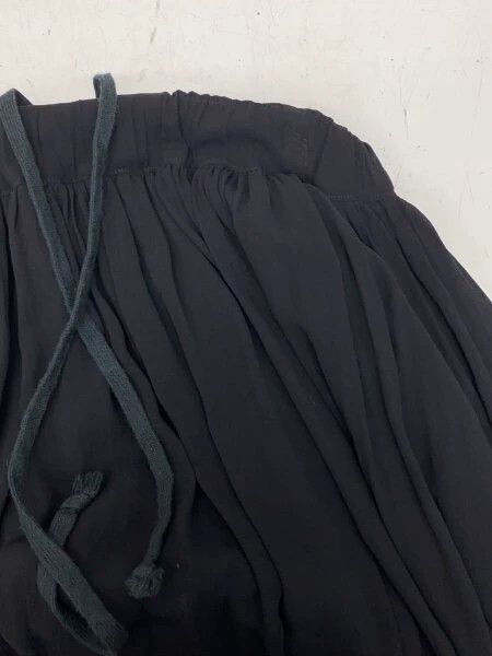 Comme des Garcons Comme des Garcons size S Black retro pleated overskirt Size 25" / US 0 / IT 36 - 3 Thumbnail