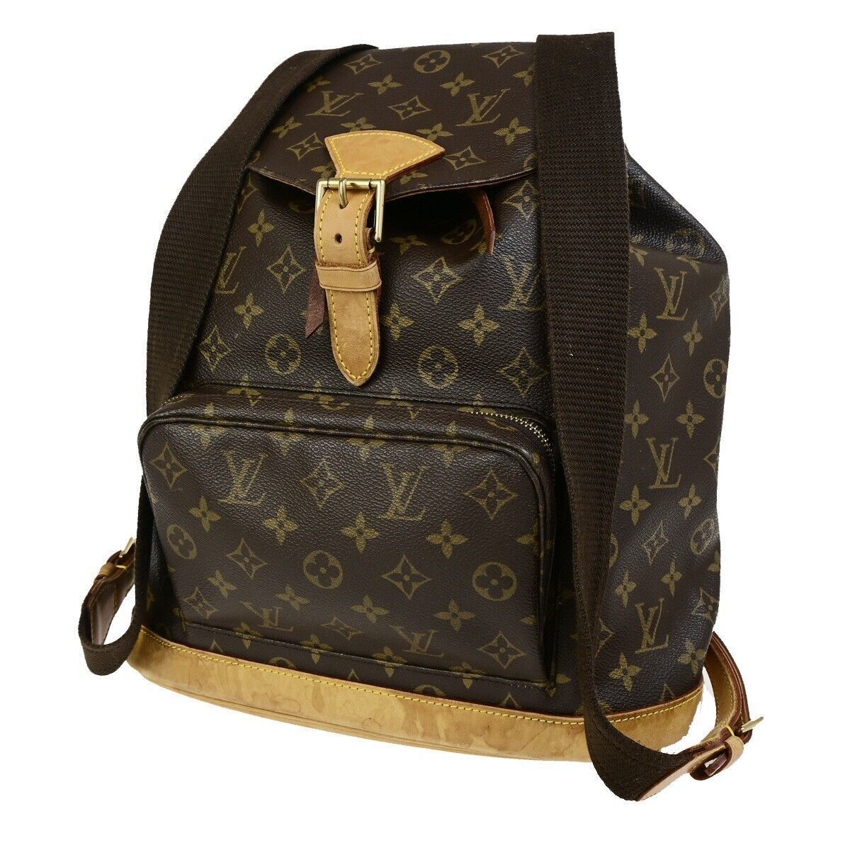 Louis vuitton backpack gold plate best sale