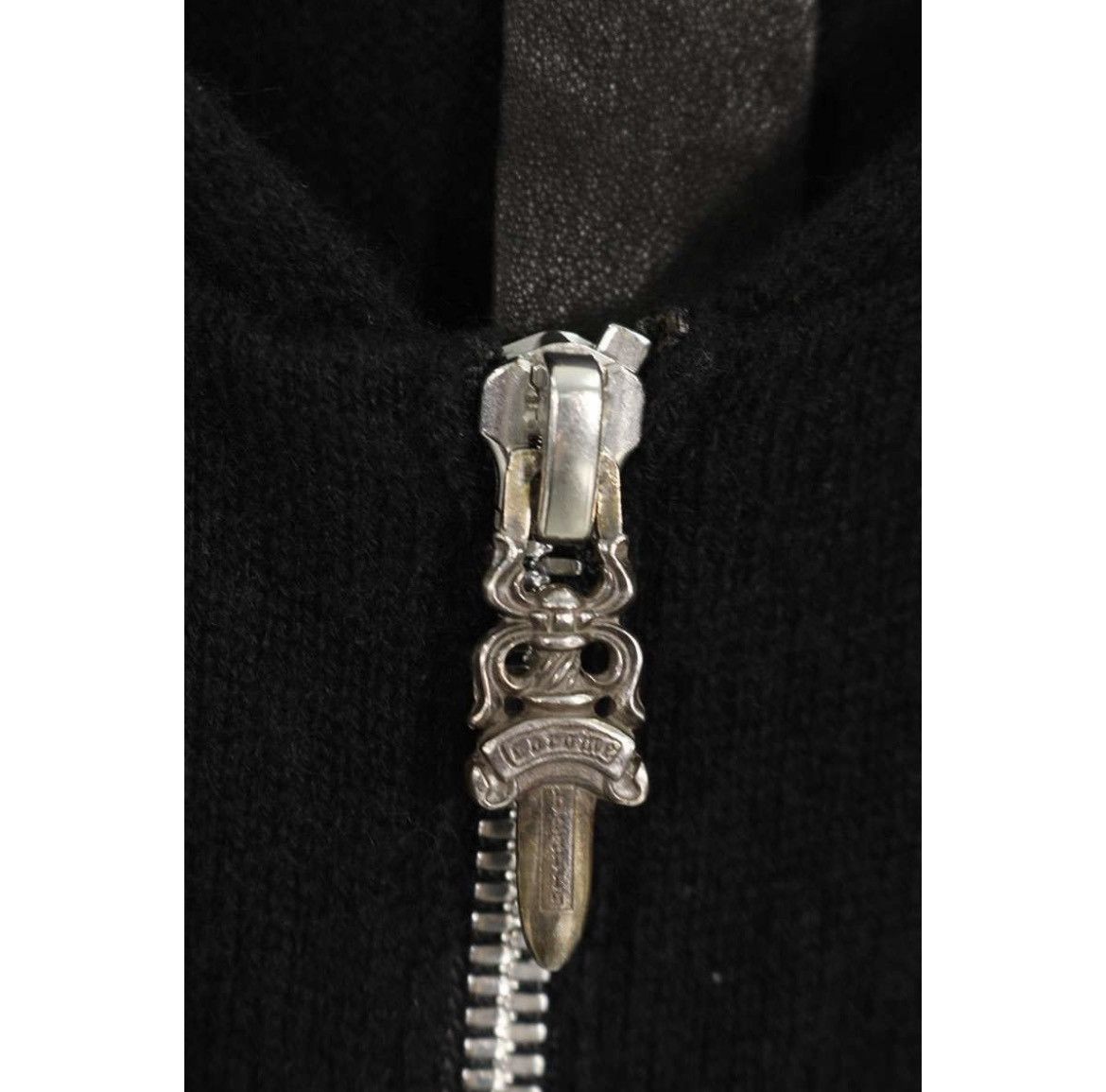 Chrome Hearts Chrome Hearts Cashmere Zip Vest Back Patch Size US S / EU 44-46 / 1 - 3 Thumbnail