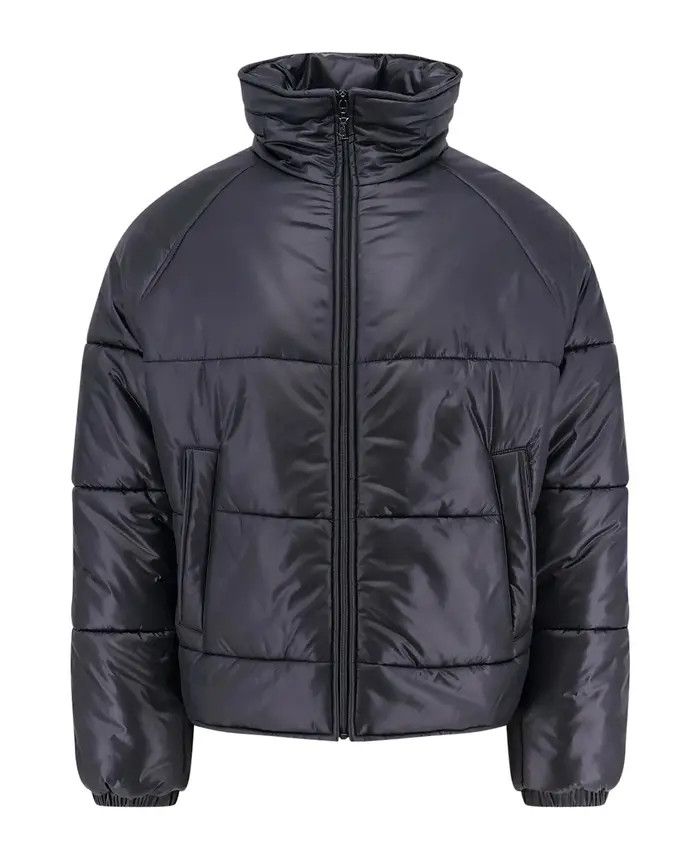 Saint Laurent Paris oc11z0126 818704 Cassandre Puffer Jacket in Nylon Black Size US S / EU 44-46 / 1 - 1 Thumbnail