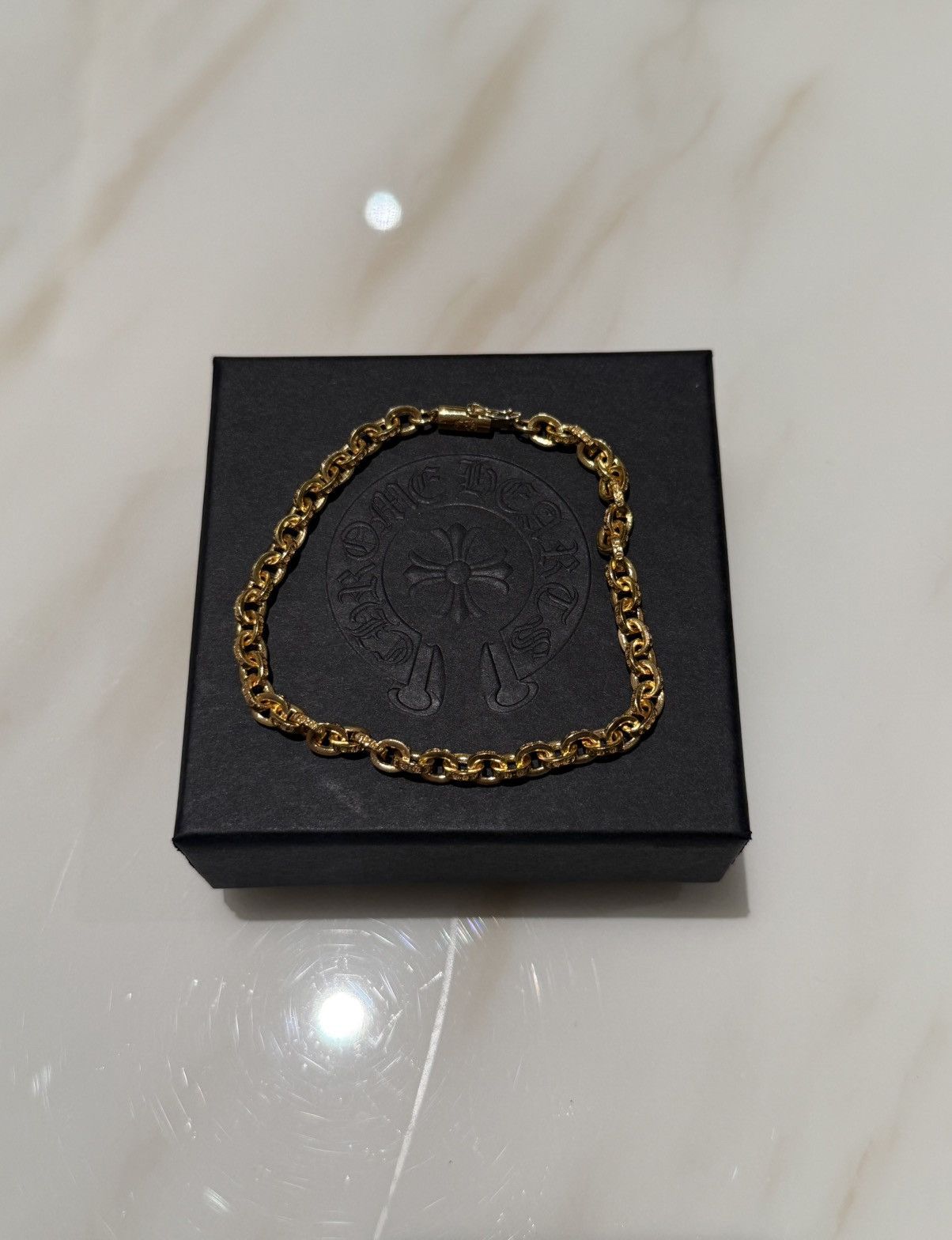 Chrome Hearts 22k paperchain bracelet Size ONE SIZE - 2 Thumbnail