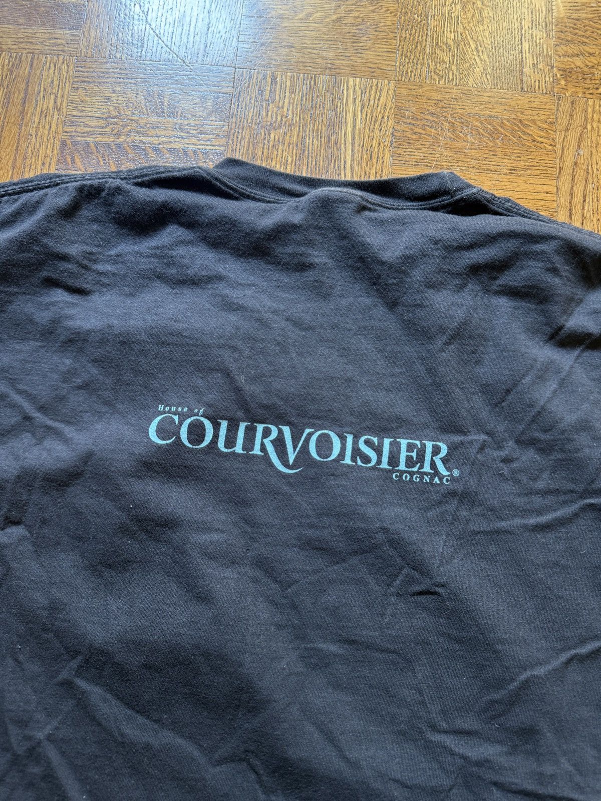 Vintage Vintage Y2K Courvoisier Cognac Graphic Tee Size US XL / EU 56 / 4 - 4 Thumbnail