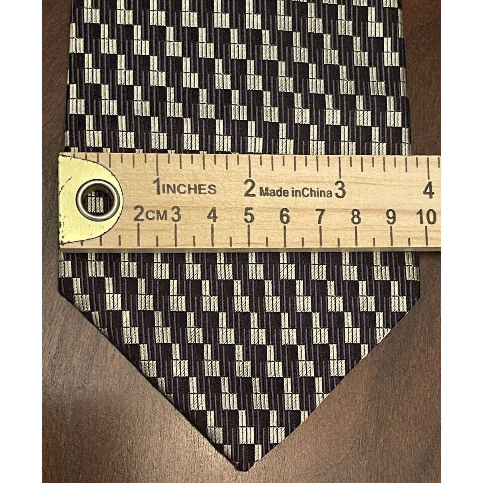 Croft & Barrow Croft & Barrow Black 100% Imported Silk Made In USA Size ONE SIZE - 4 Thumbnail