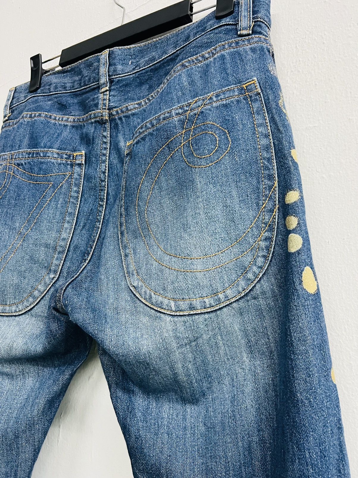 Issey Miyake × Japanese Brand × Tsumori Chisato TSUMORI CHISATO PAINTED ART DENIM Size US 32 / EU 48 - 15 Thumbnail