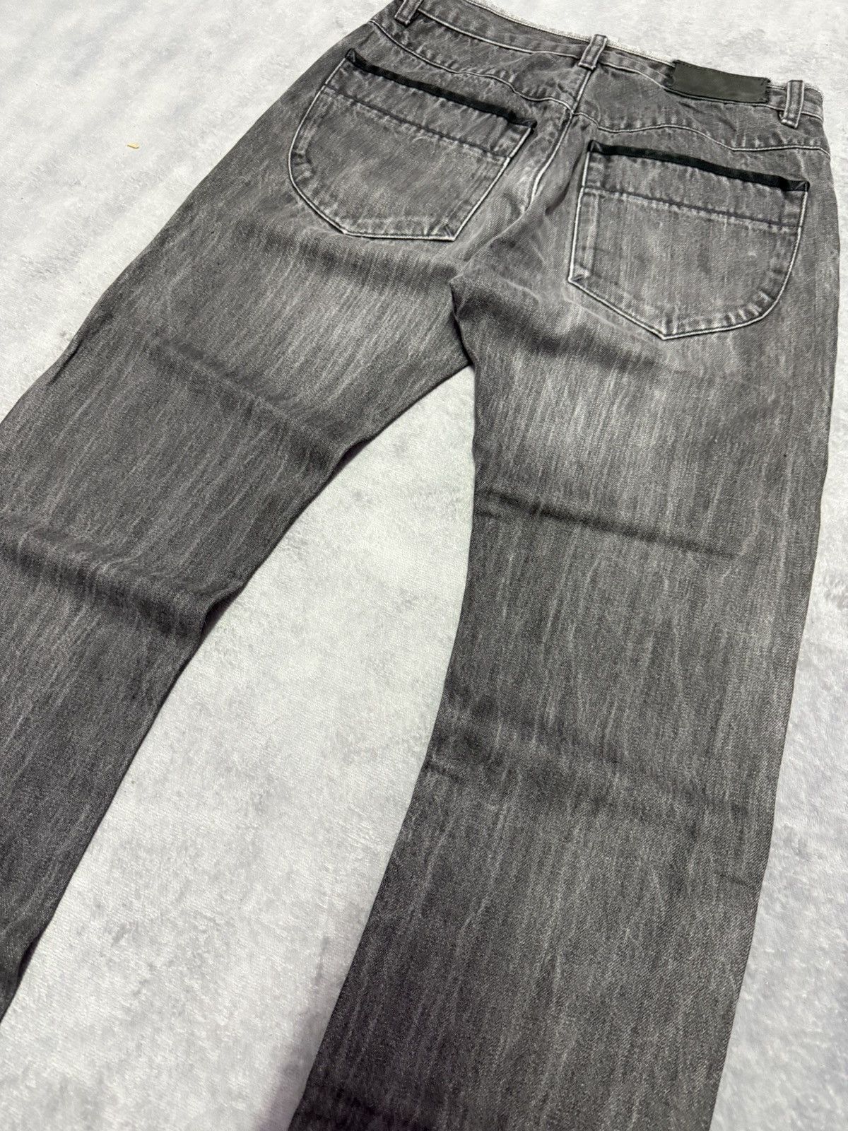 Ermenegildo Zegna Ermenegildo Zegna Sport Denim Project Smokey Wash Jeans Size US 29 - 13 Thumbnail