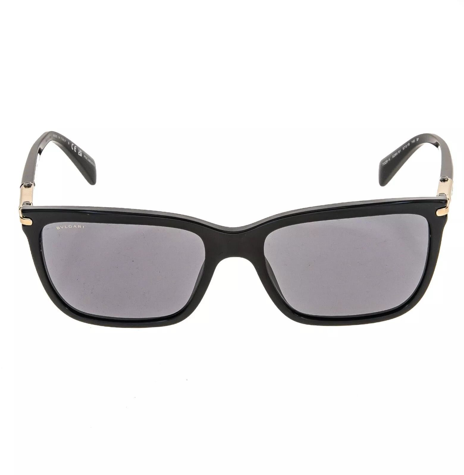 Bvlgari BVLGARI Le Gemme 7028 Black Plated Pilot Sunglasses BV7028K Size ONE SIZE - 7 Thumbnail