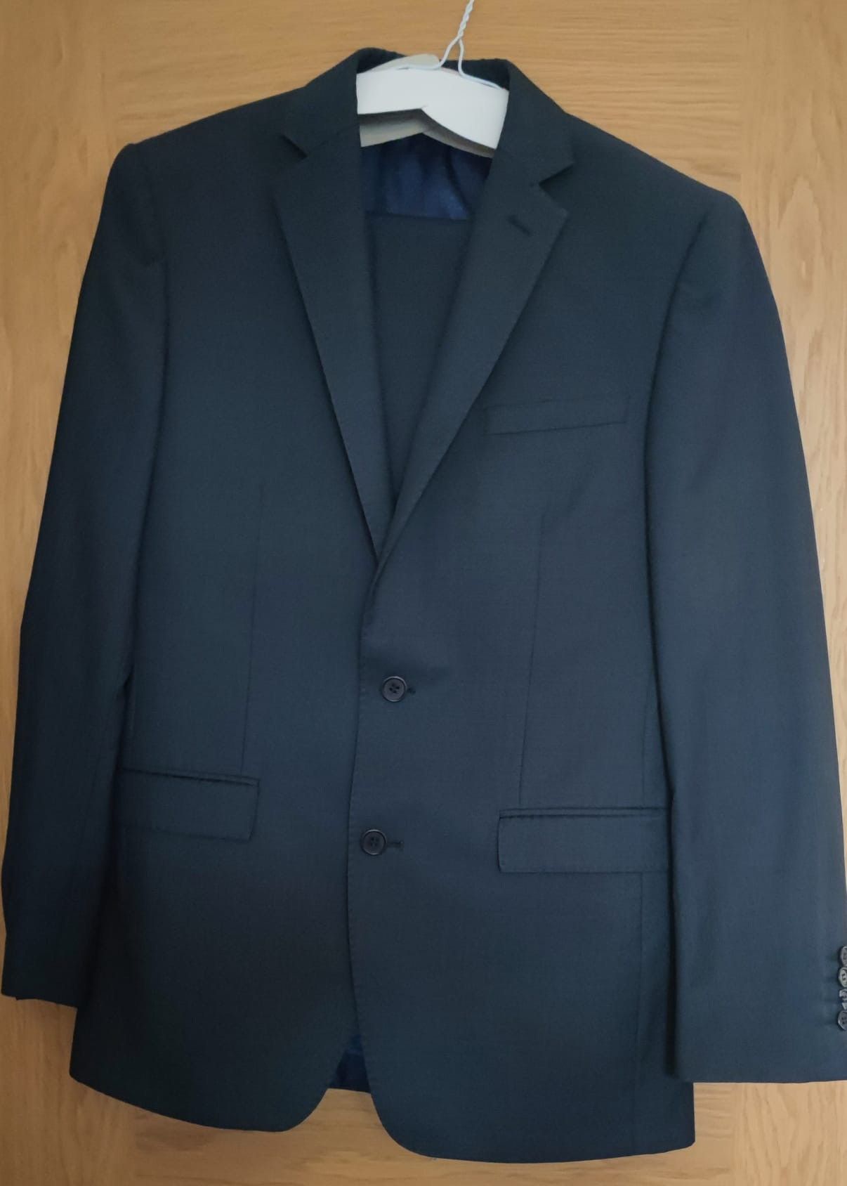 French Connection Navy Wool Blend 2 Piece Suit and Trousers Size 36R - 1 Thumbnail